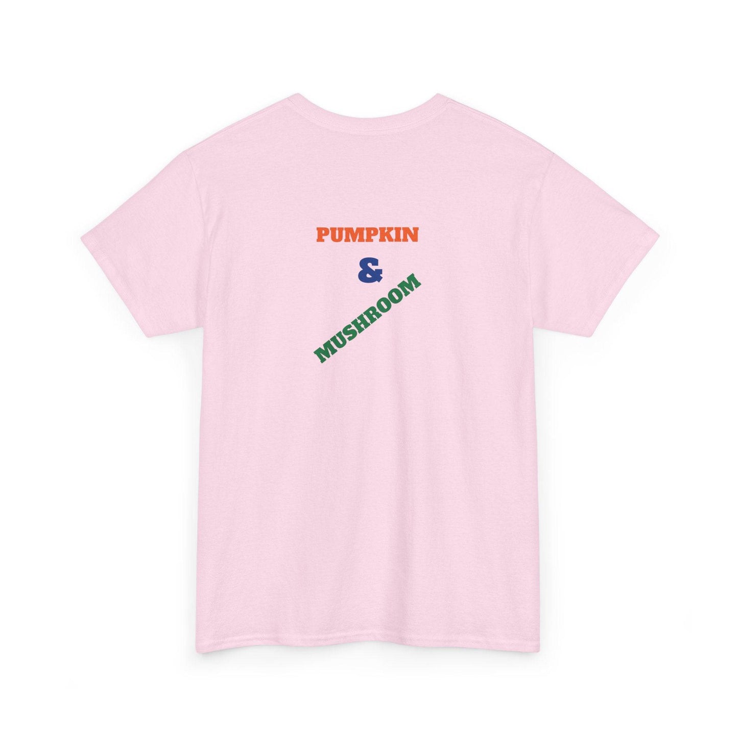 Pumpkin & Mushroom Unisex Heavy Cotton Tee - Zion Legend Fashions