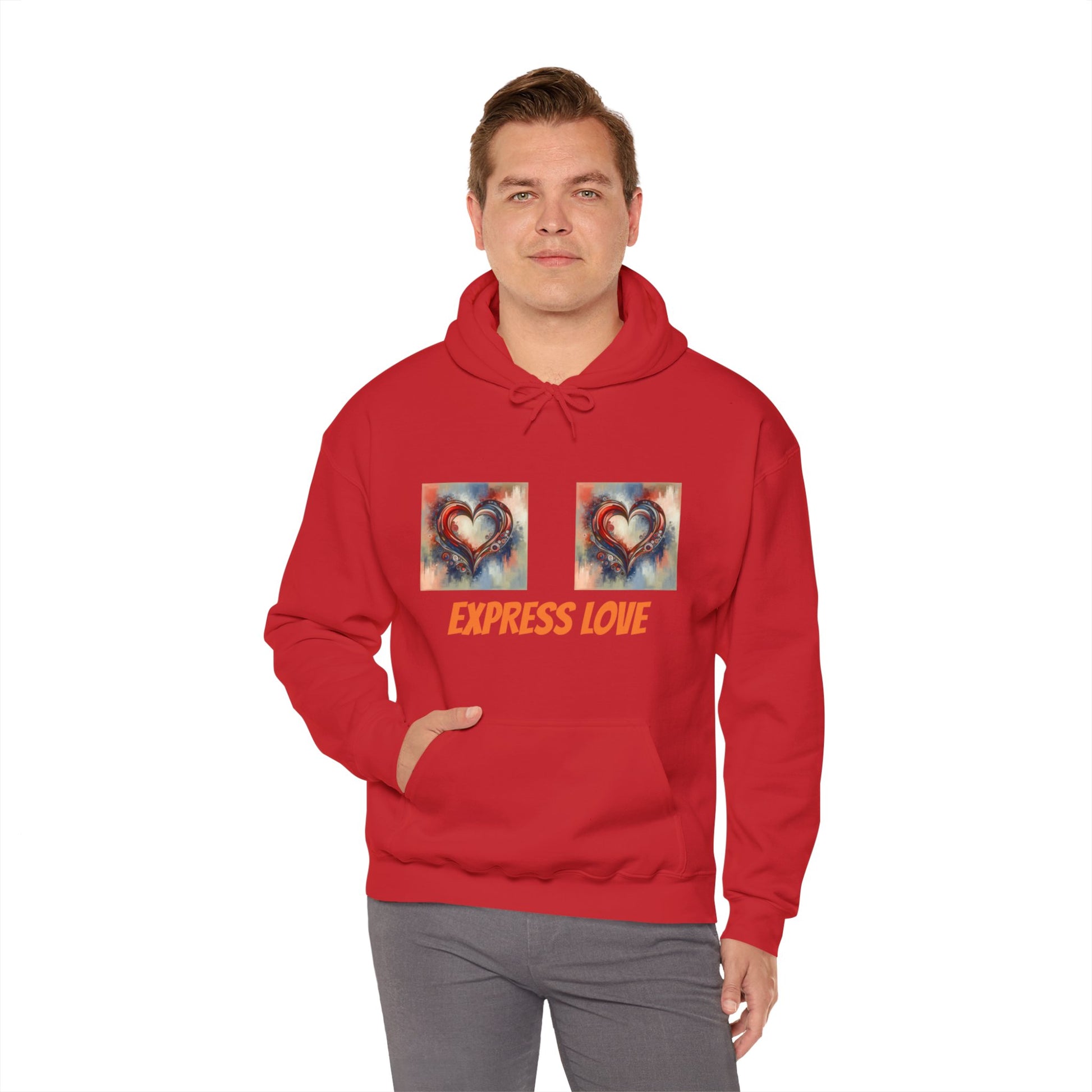 Love Unisex Heavy Blend™ Hooded Sweatshirt - Zion Legend Fashions