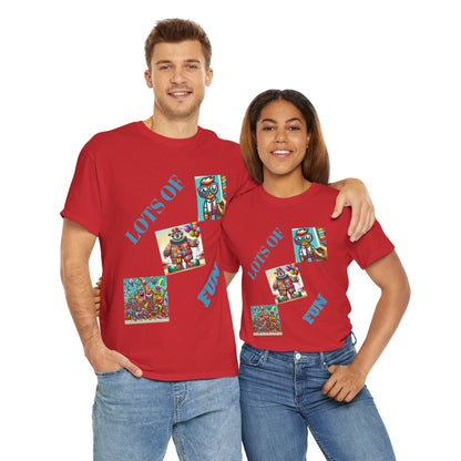 Lots of Fun Unisex  Heavy US Cotton T-Shirt - Zion Legend Fashions