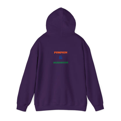 Pumpkin & Mushroom Unisex Heavy Blend™ Hooded Sweatshirt - Zion Legend Fashions