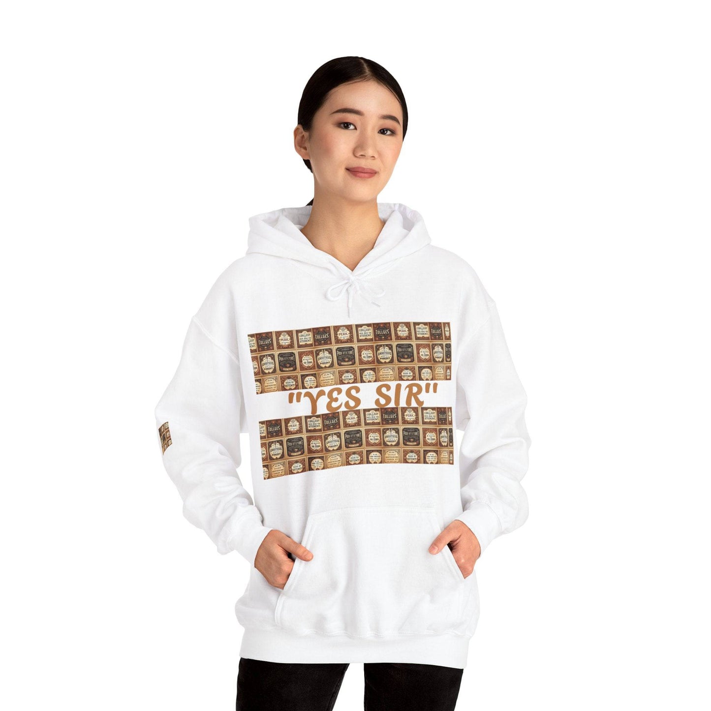 Yes Sir Unisex Heavy Blend™ Hooded Sweatshirt - Zion Legend Fashions