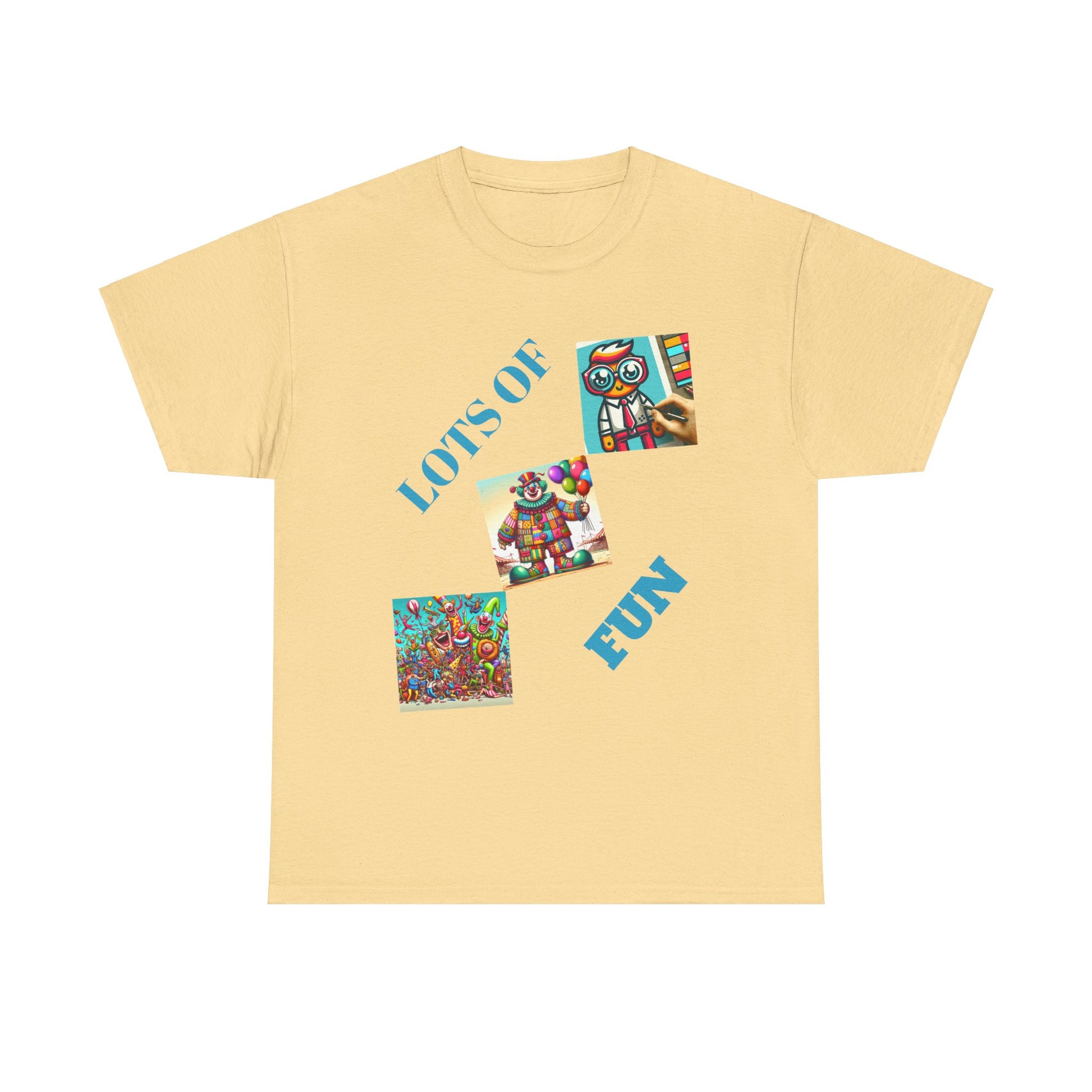 Lots of Fun Unisex  Heavy US Cotton T-Shirt - Zion Legend Fashions