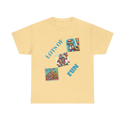 Lots of Fun Unisex  Heavy US Cotton T-Shirt - Zion Legend Fashions