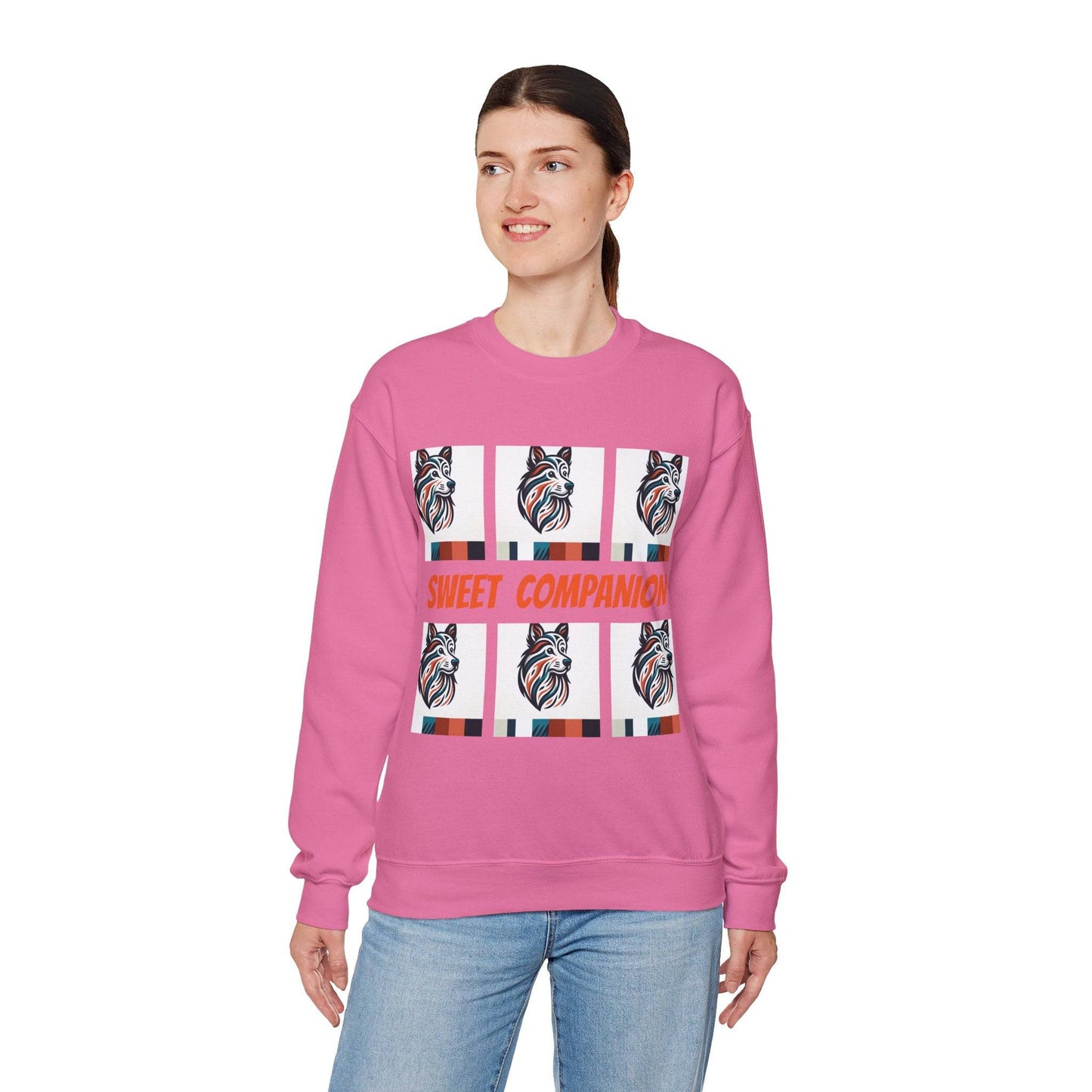 Sweet Companion Unisex Heavy Blend Fox ™ Crewneck Sweatshirt - Zion Legend Fashions
