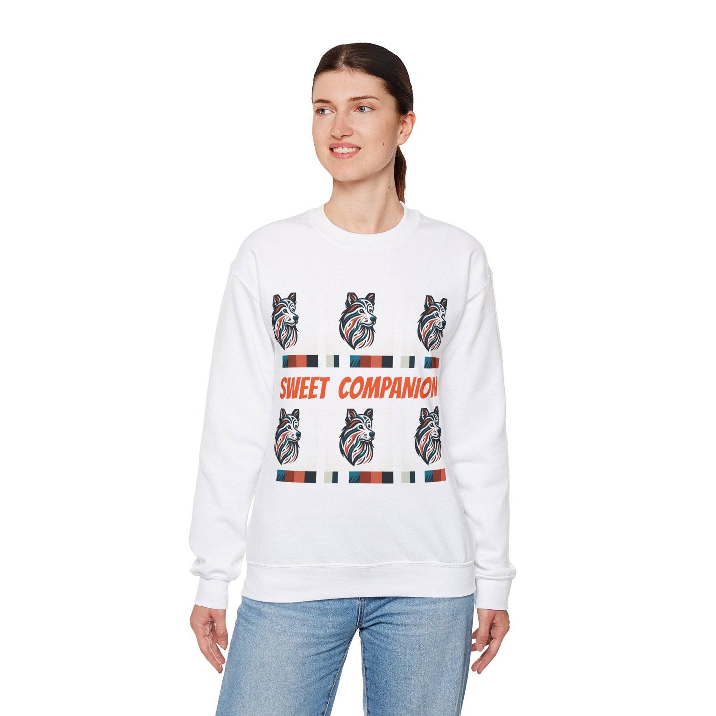 Sweet Companion Unisex Heavy Blend Fox ™ Crewneck Sweatshirt - Zion Legend Fashions