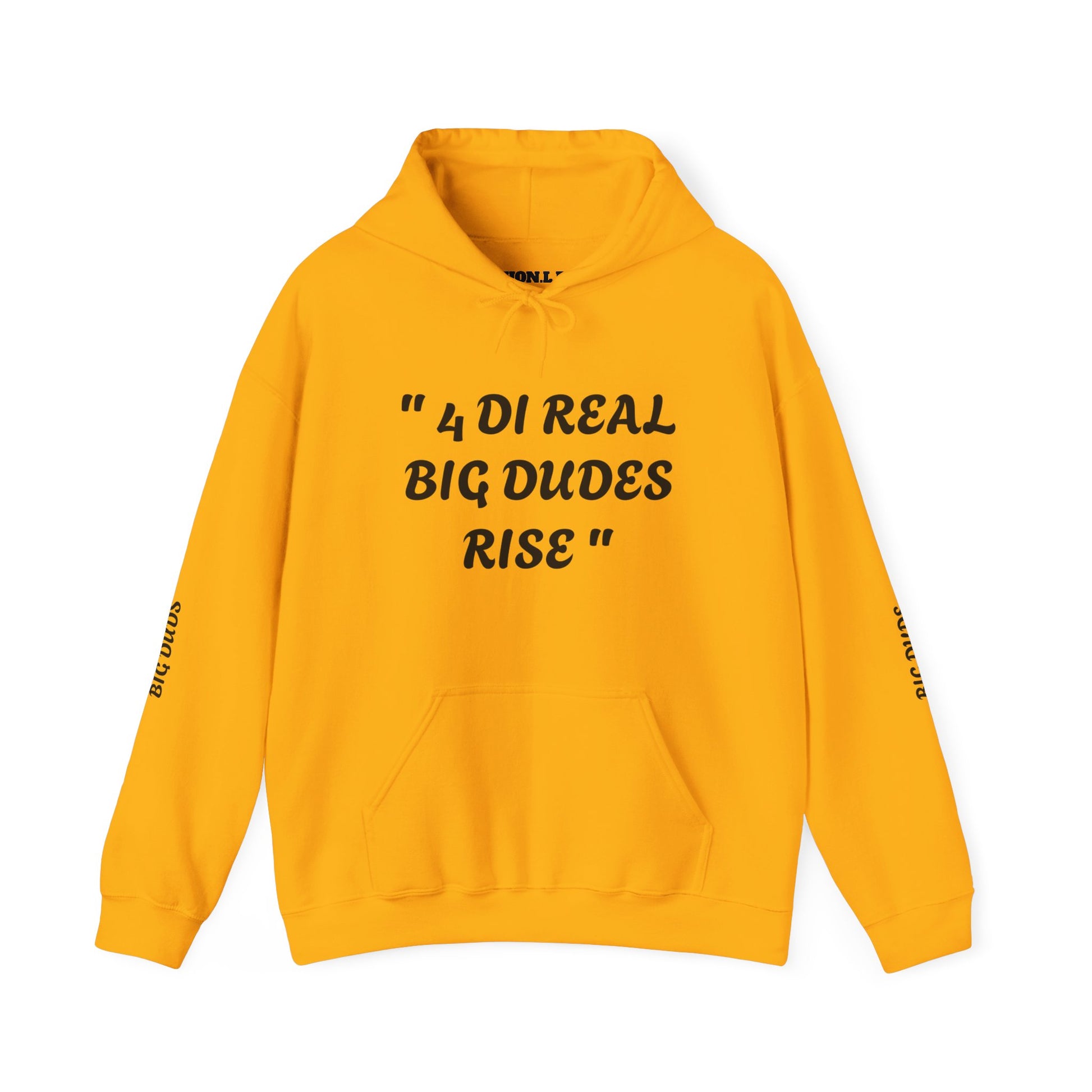 4 Di Real Big Dudes Rise Unisex Heavy Blend™ Hooded Sweatshirt - Zion Legend Fashions
