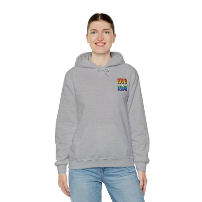 Love B Love  Vibrant colourful Unisex Heavy Hoodies sweatshirt - Zion Legend Fashions