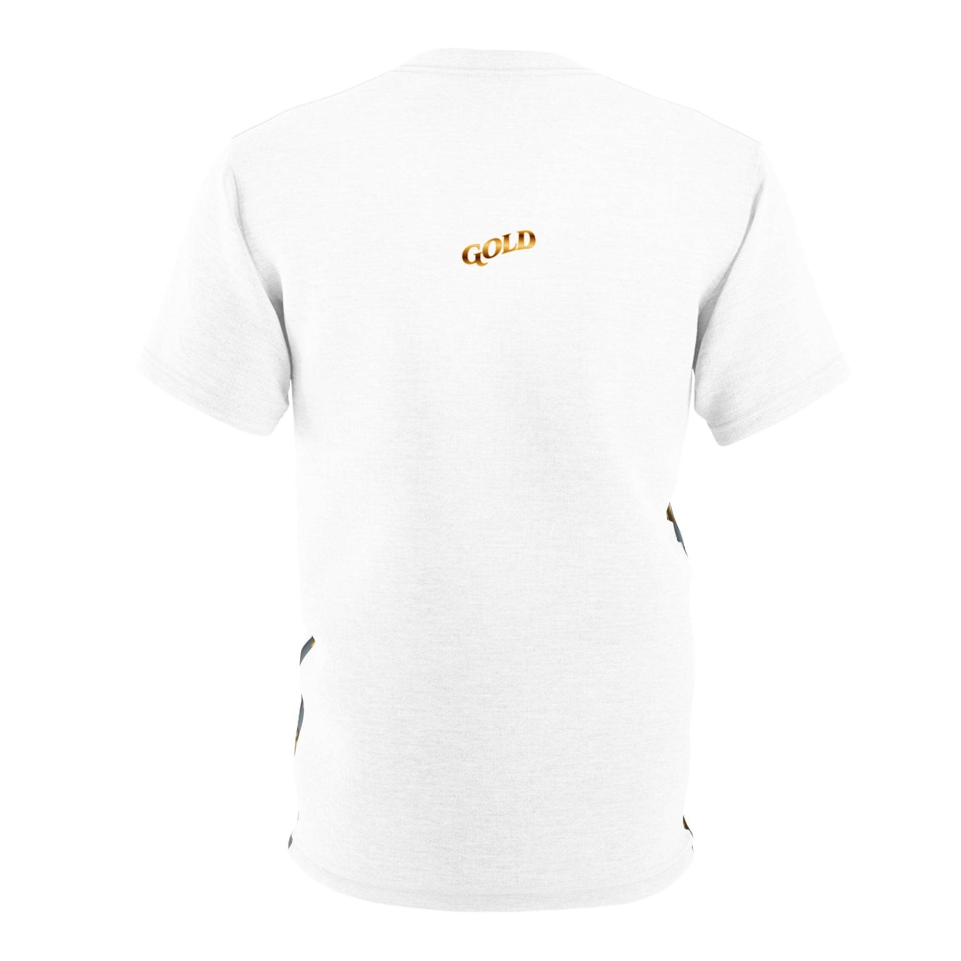 Gold Unisex Cut & Sew Tee    -  Shipped from United States - Zion Legend Fashions