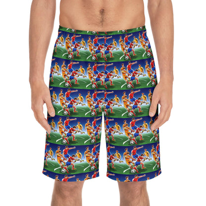 Football Men's Board Shorts - Zion Legend Fashions