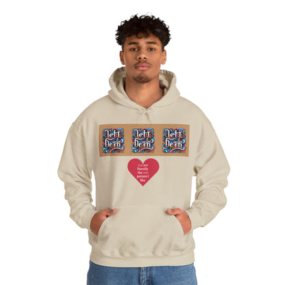 Funky Lett Unisex Heavy Blend™ Hooded Sweatshirt - Zion Legend Fashions