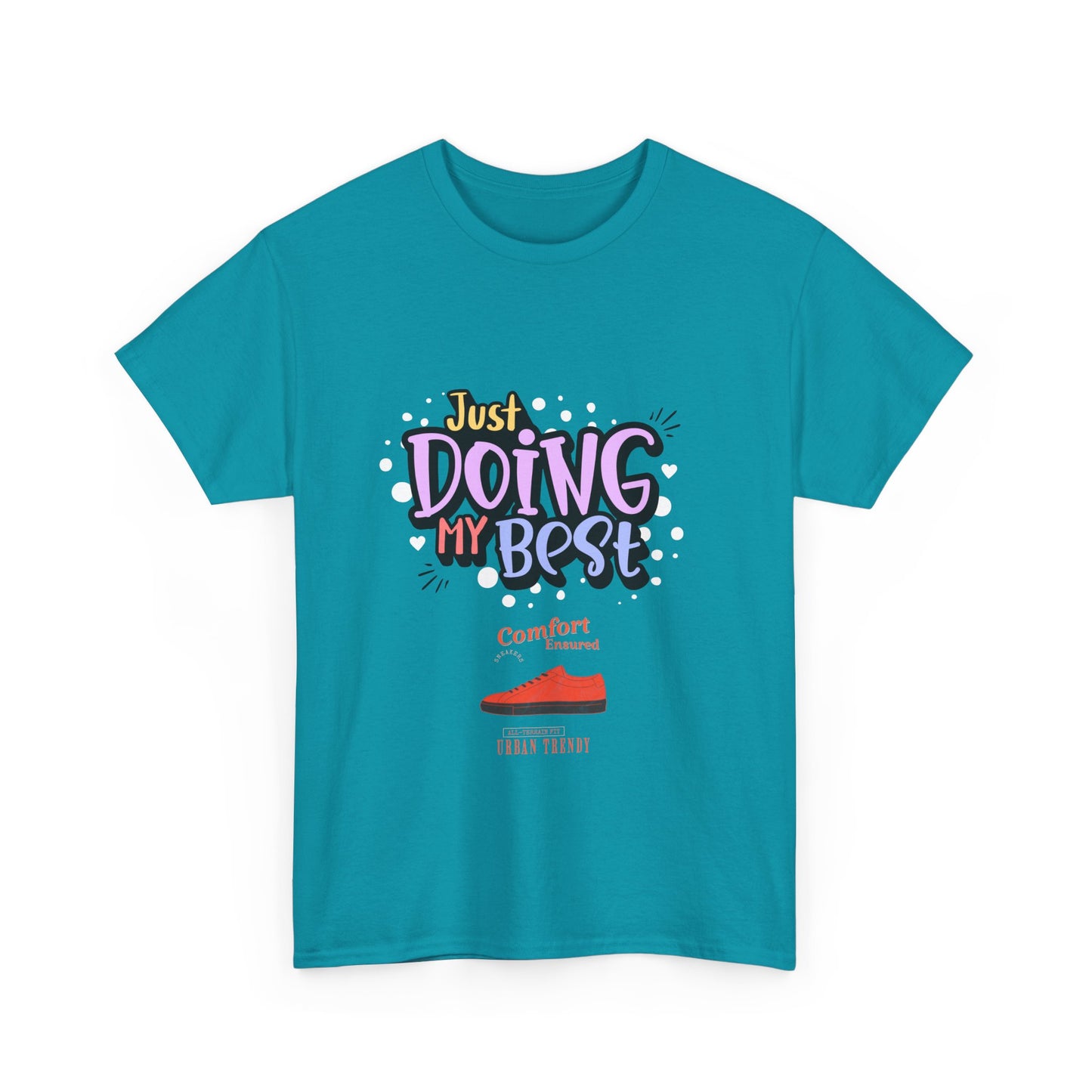 Just doing my best T-shirts Unisex Heavy Cotton Tee - Zion Legend Fashions