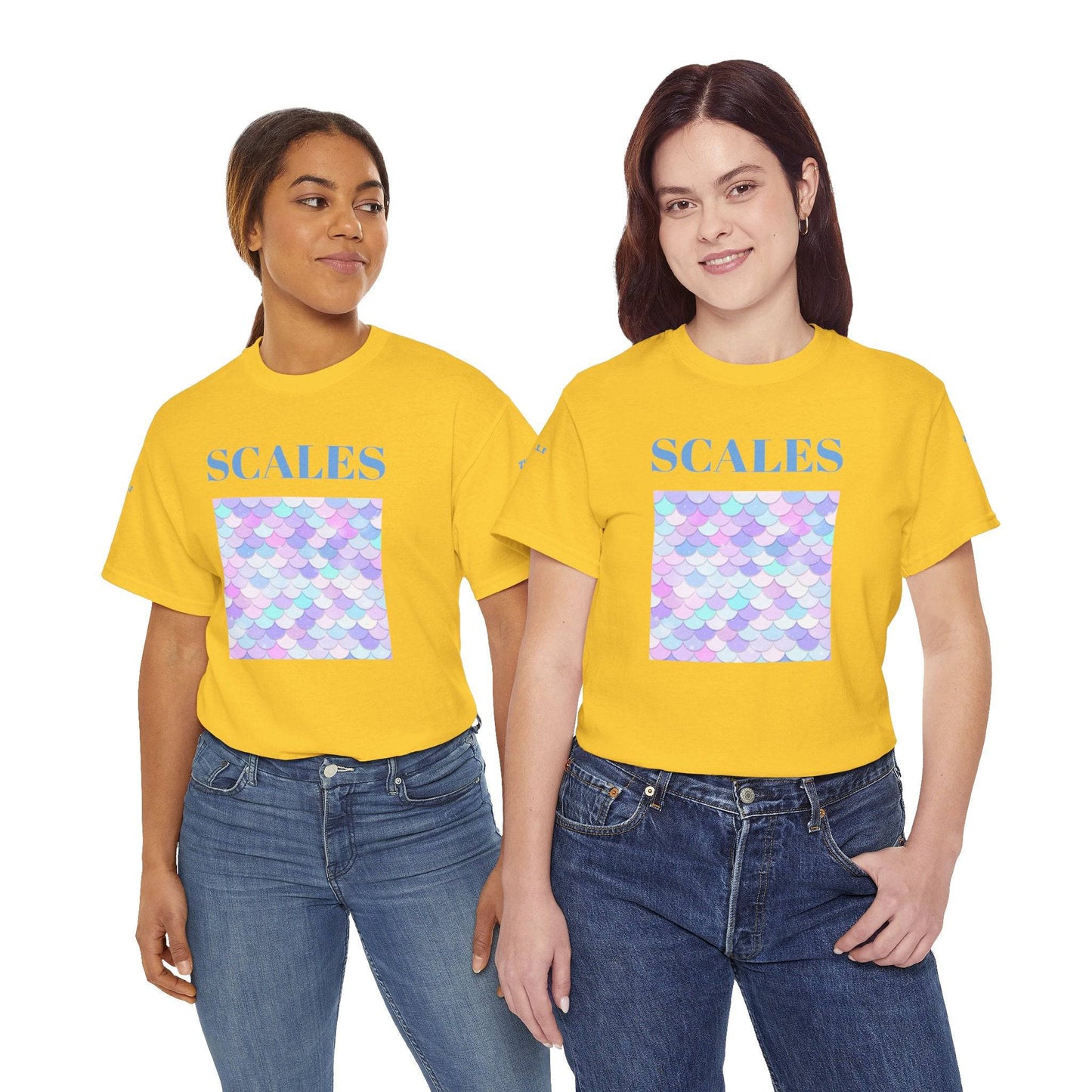 Vivacious Scales Unisex Heavy 100% Cotton Tee - Zion Legend Fashions