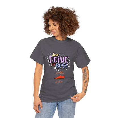 Just doing my best T-shirts Unisex Heavy Cotton Tee - Zion Legend Fashions