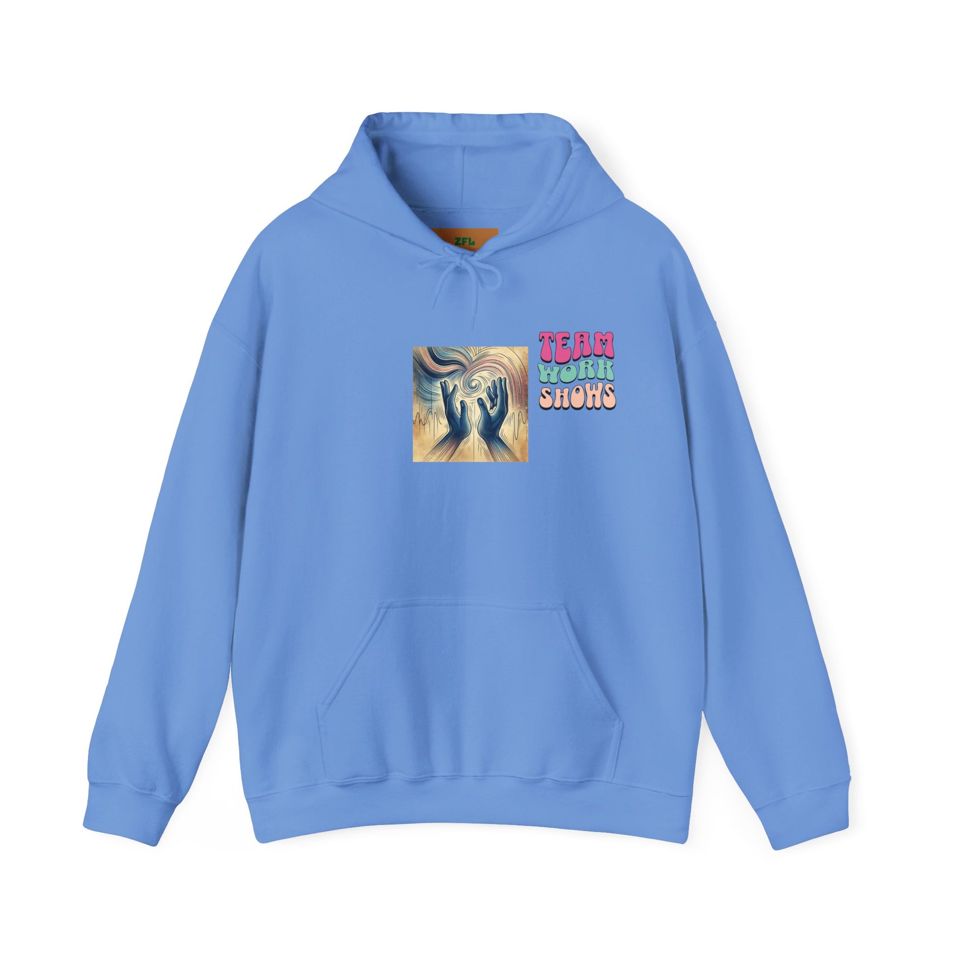 Team Work Unisex Heavy Blend™ Hooded Sweatshirt - Zion Legend Fashions