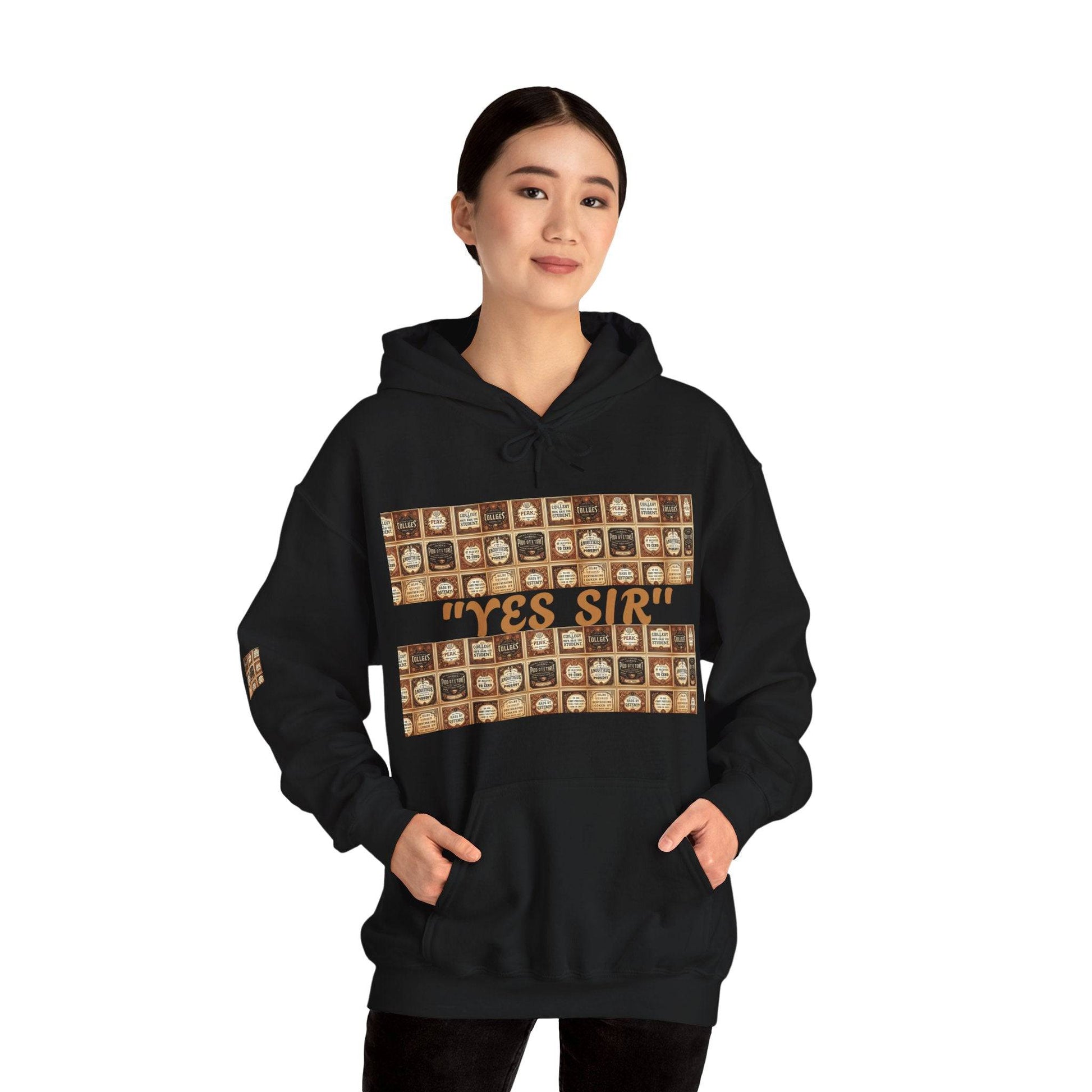 Yes Sir Unisex Heavy Blend™ Hooded Sweatshirt - Zion Legend Fashions