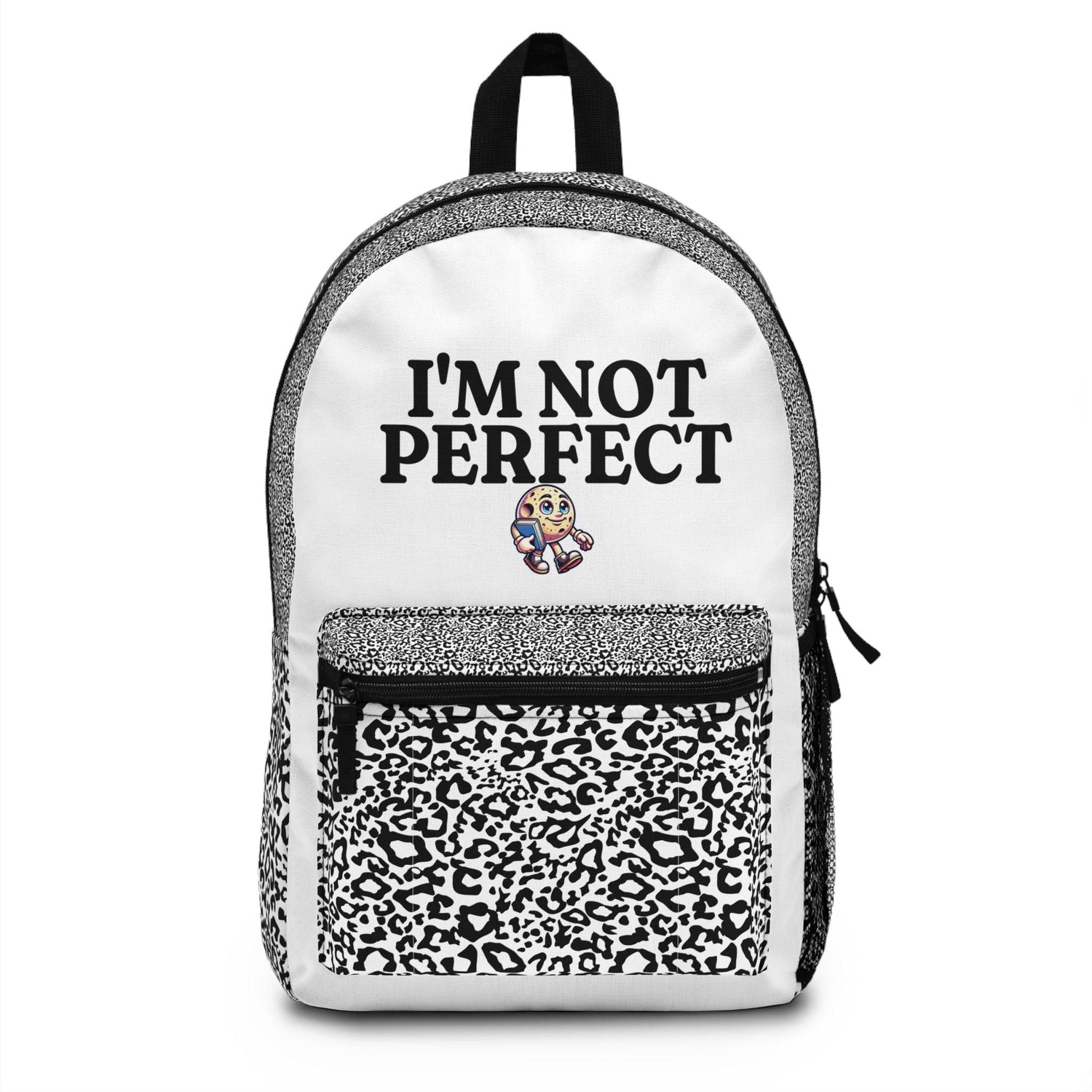 "I'm Not Perfect"  School Backpack - Zion Legend Fashions