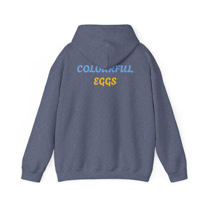 Colourful Eggs  Unisex Heavy Blend™ Hooded Sweatshirt, This a special offer - Zion Legend Fashions
