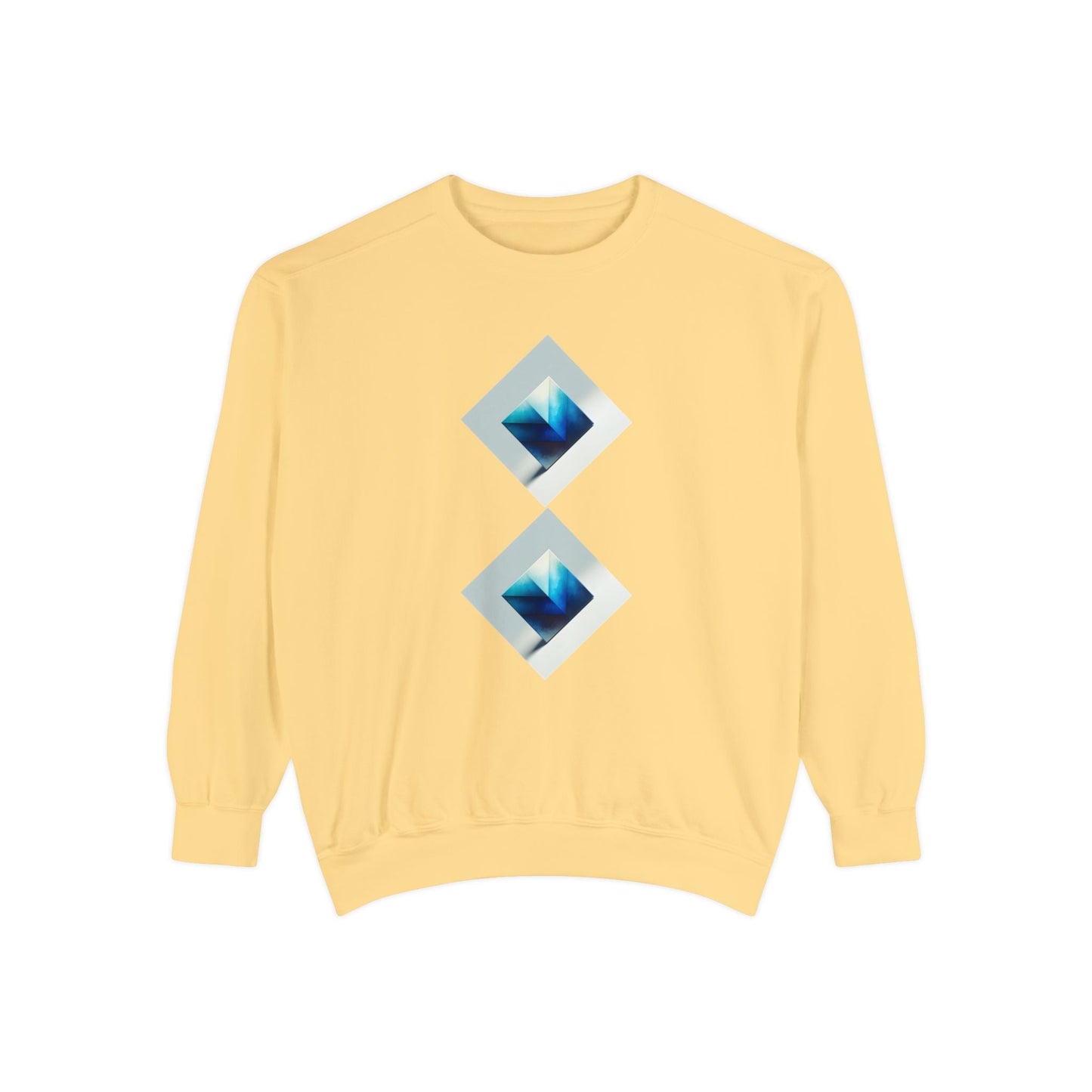 ZLF Designer Blue Square Unisex Sweatshirt - Zion Legend Fashions