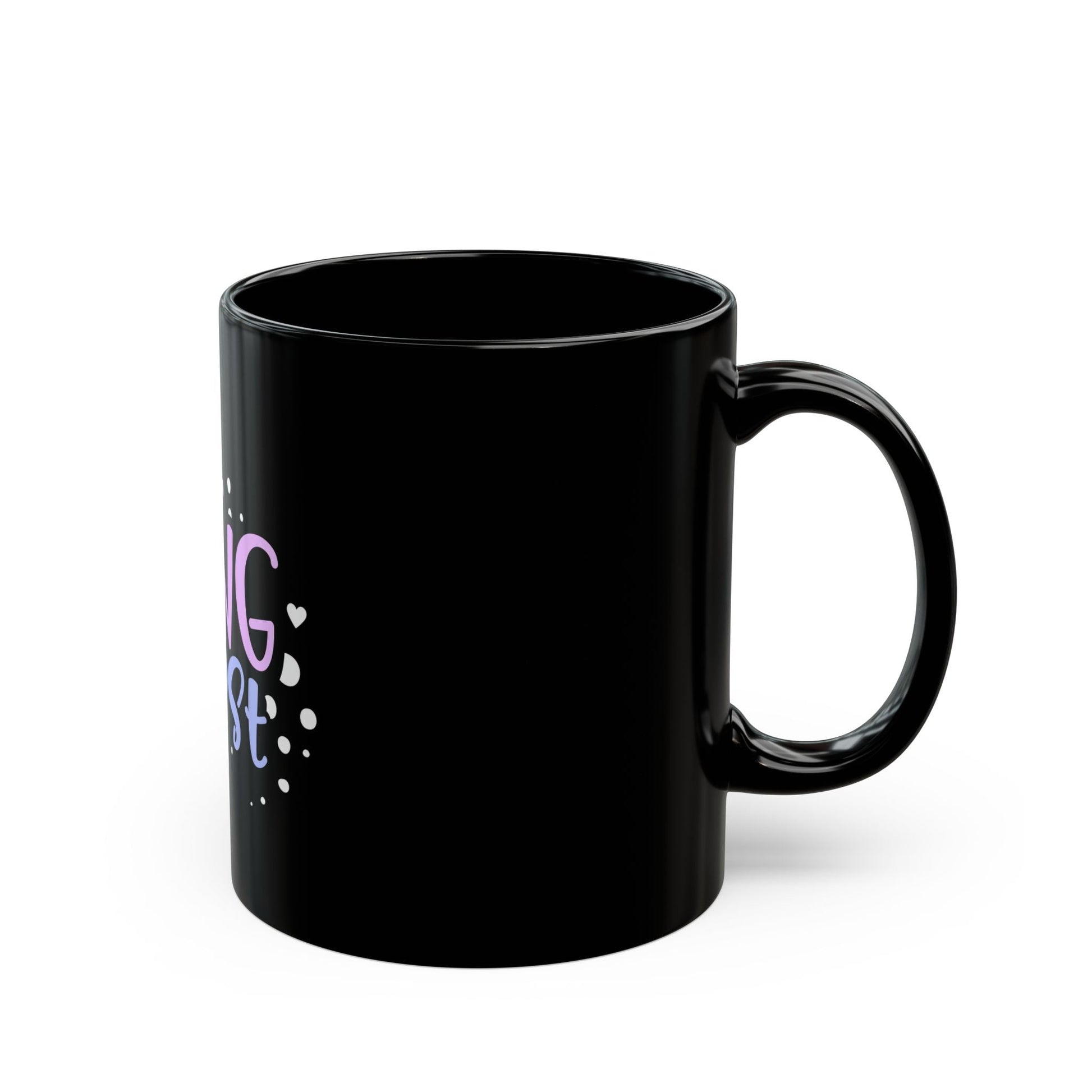 Just doing my best breakfast Black Mug  11oz   -  USA Only - Zion Legend Fashions