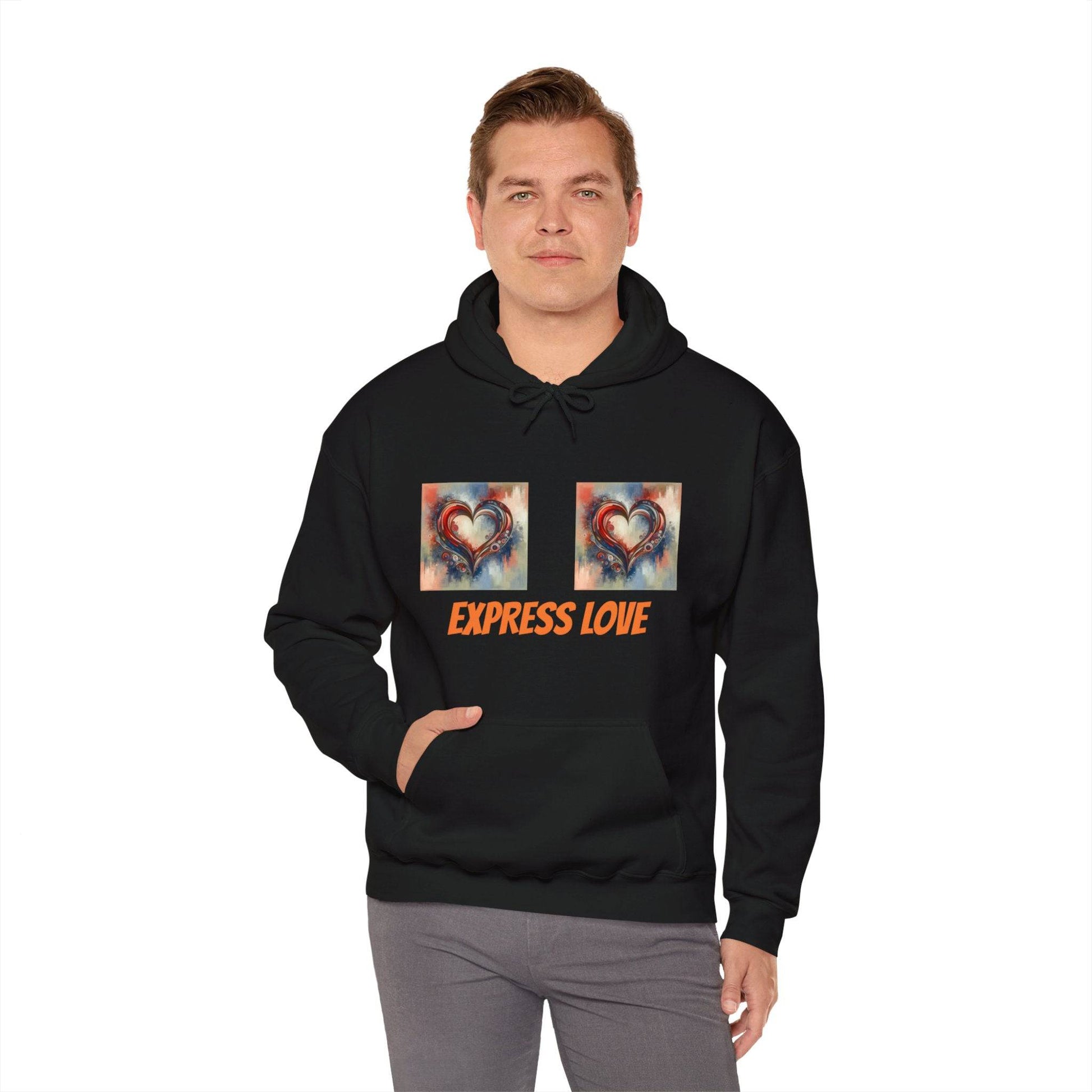 Love Unisex Heavy Blend™ Hooded Sweatshirt - Zion Legend Fashions