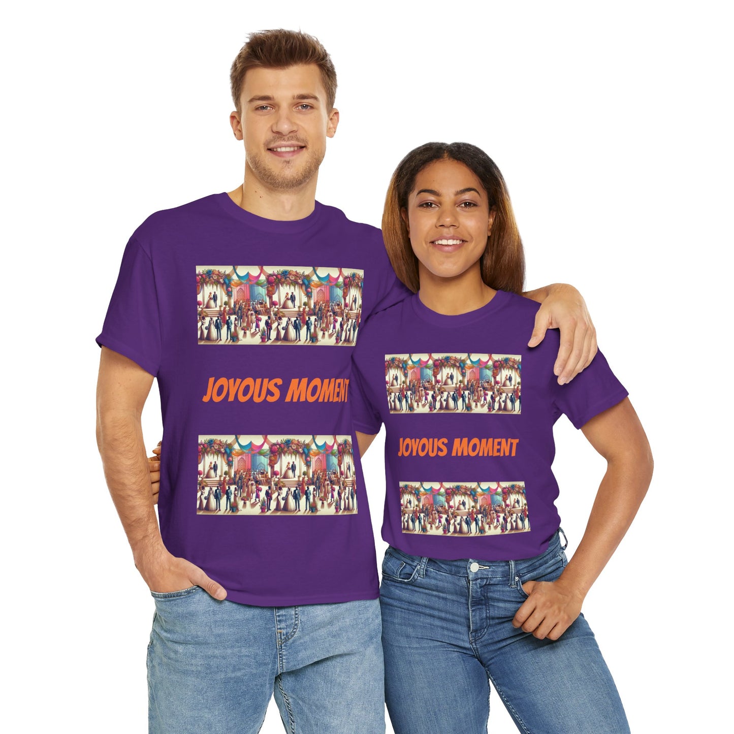 Joyous Moment Unisex Heavy Cotton Tee - Zion Legend Fashions
