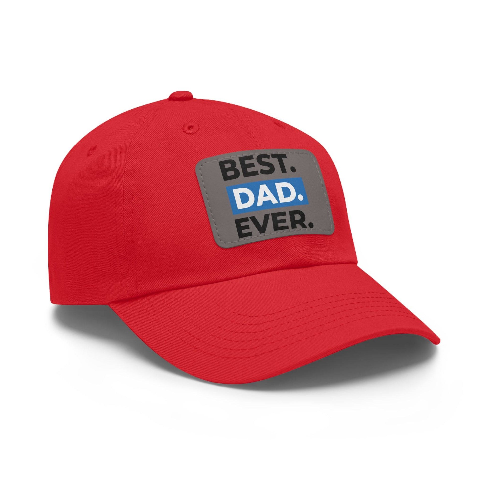 Dad Hat with Leather Patch (Rectangle)  -  Available USA Only - Zion Legend Fashions