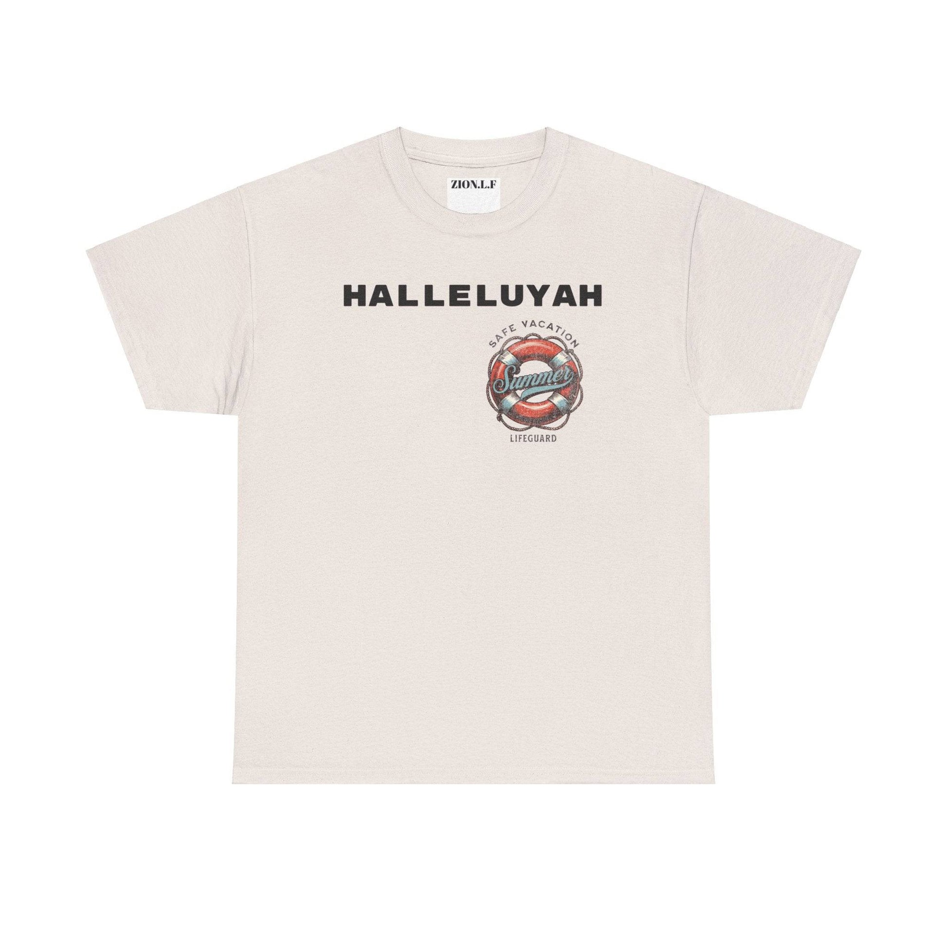 Halleluyah Safe Vacation  Unisex Heavy Cotton Tee Shirt - Zion Legend Fashions