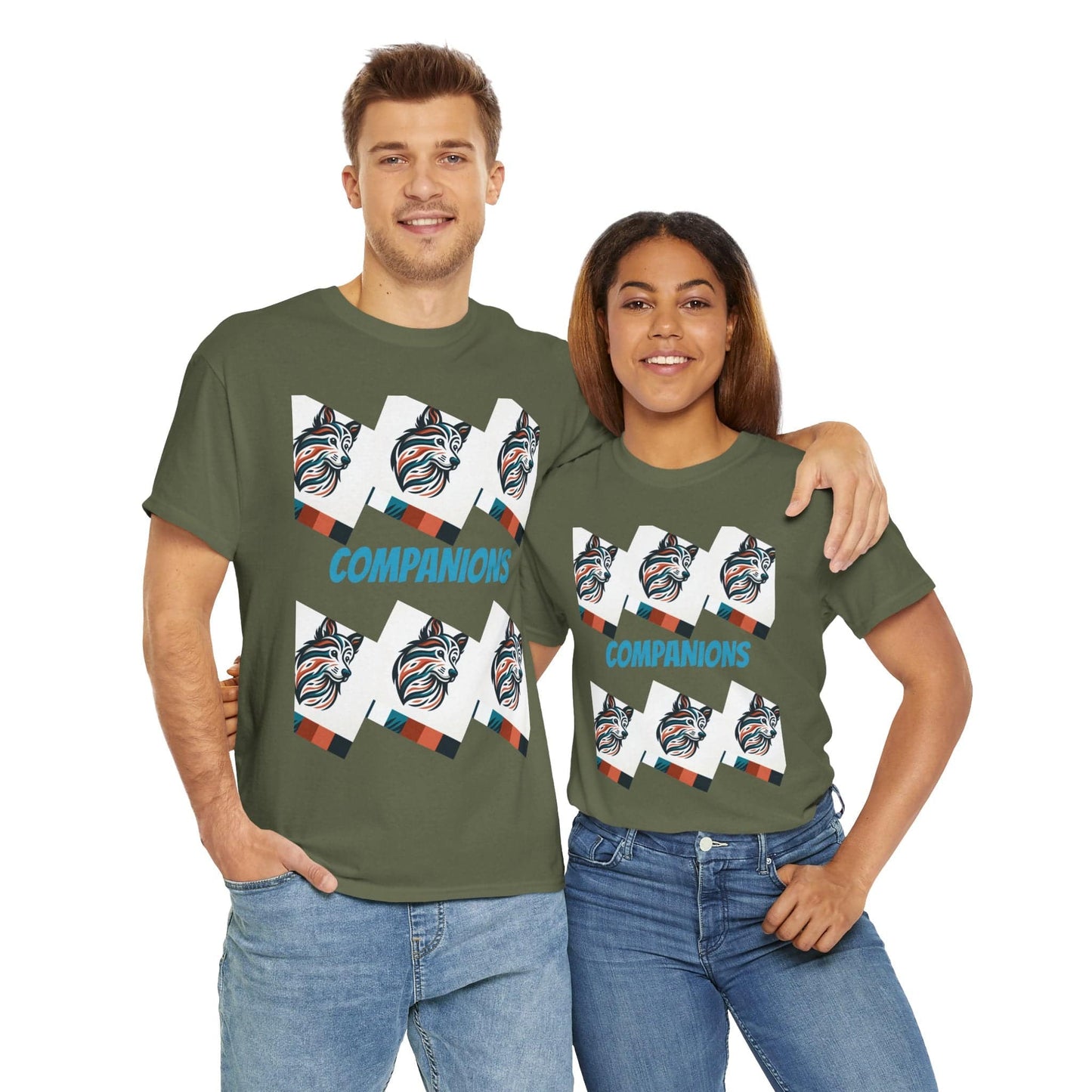 Companion Unisex Heavy 100% US Cotton Tee - Zion Legend Fashions