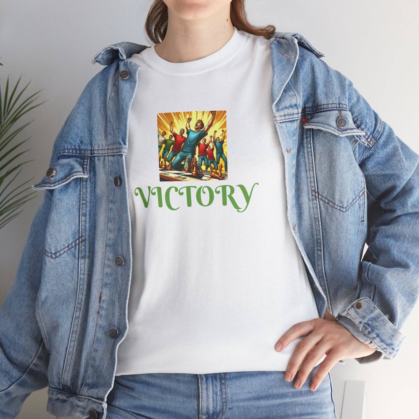 Victory Unisex Heavy Cotton Tee - Zion Legend Fashions
