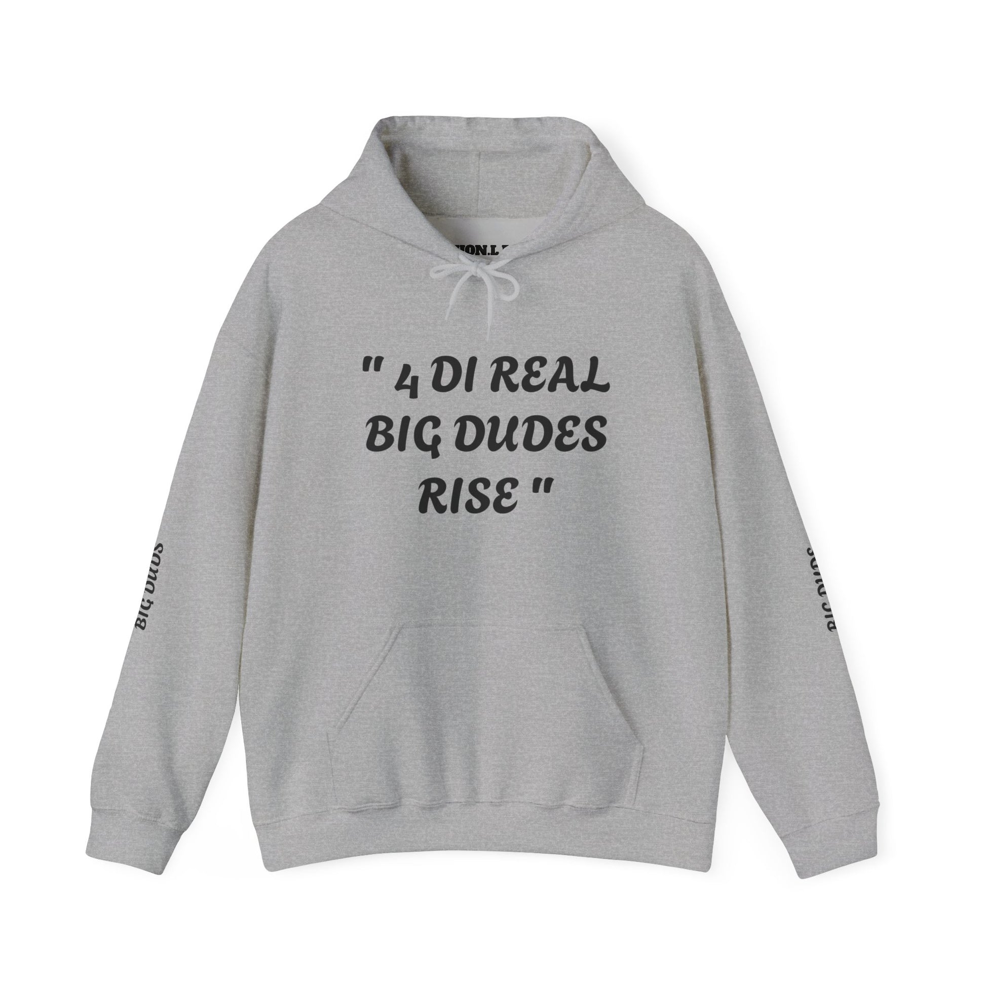 4 Di Real Big Dudes Rise Unisex Heavy Blend™ Hooded Sweatshirt - Zion Legend Fashions