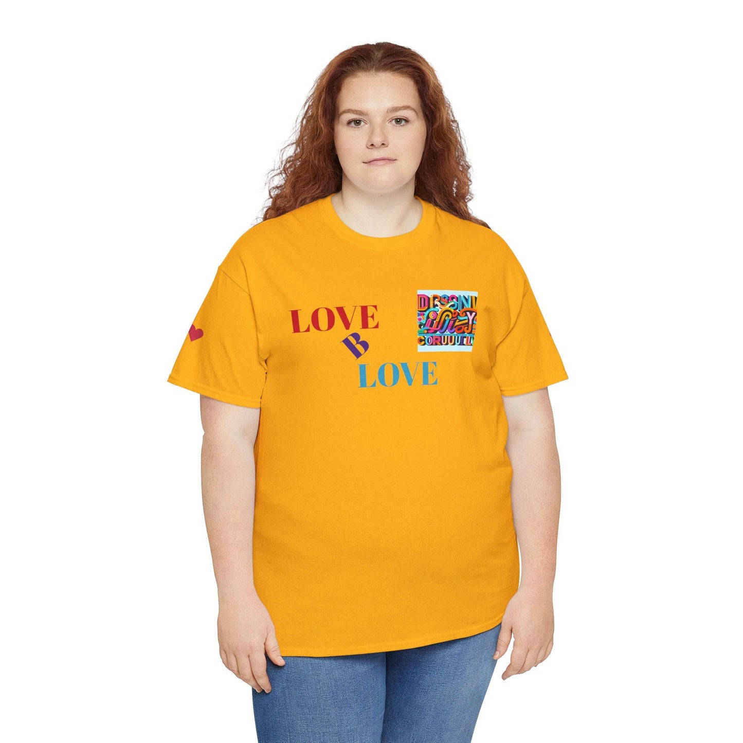Love B Love  Unisex Heavy Cotton Tee Shirts For a Sunny colourful summer  . - Zion Legend Fashions