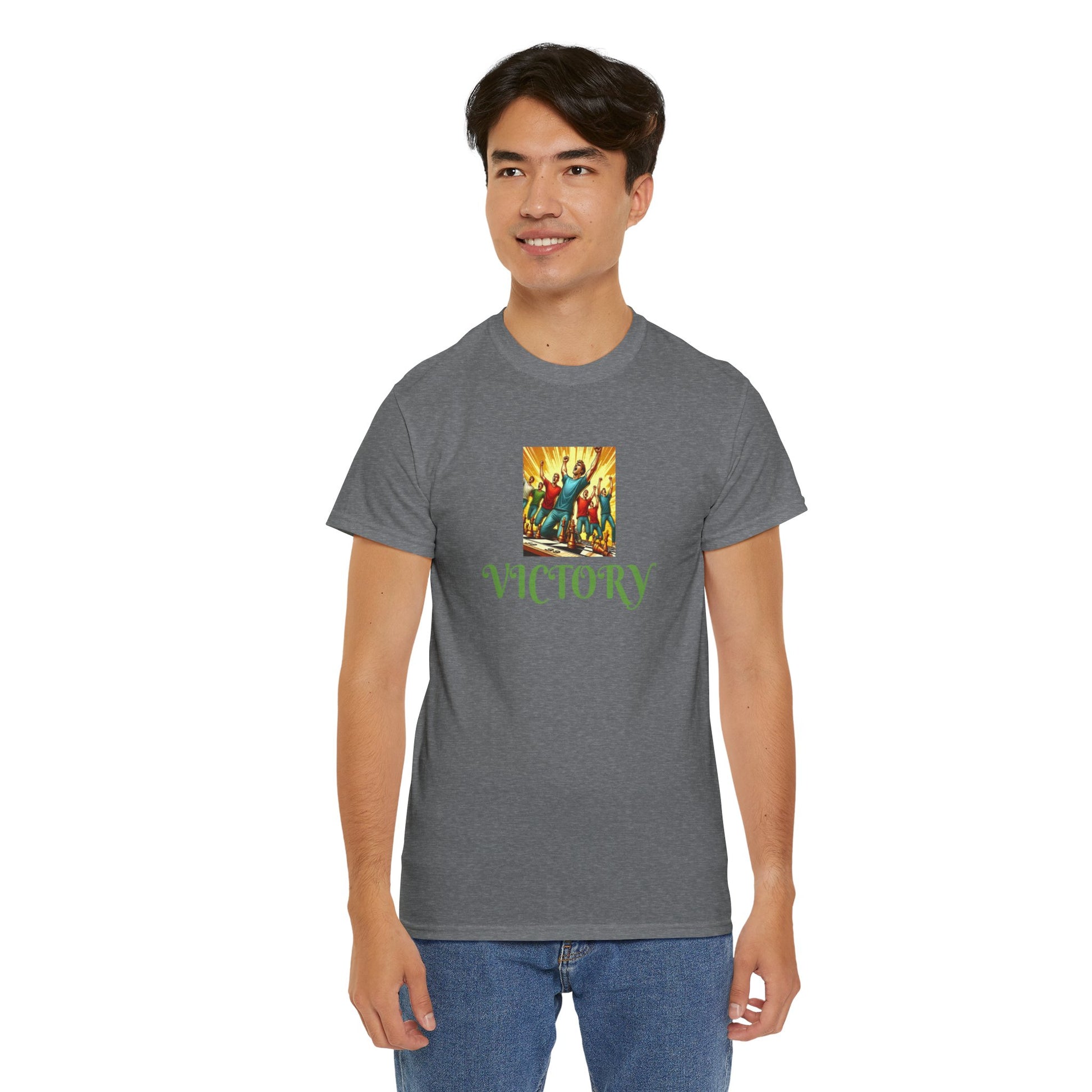 Victory Unisex Heavy Cotton Tee - Zion Legend Fashions