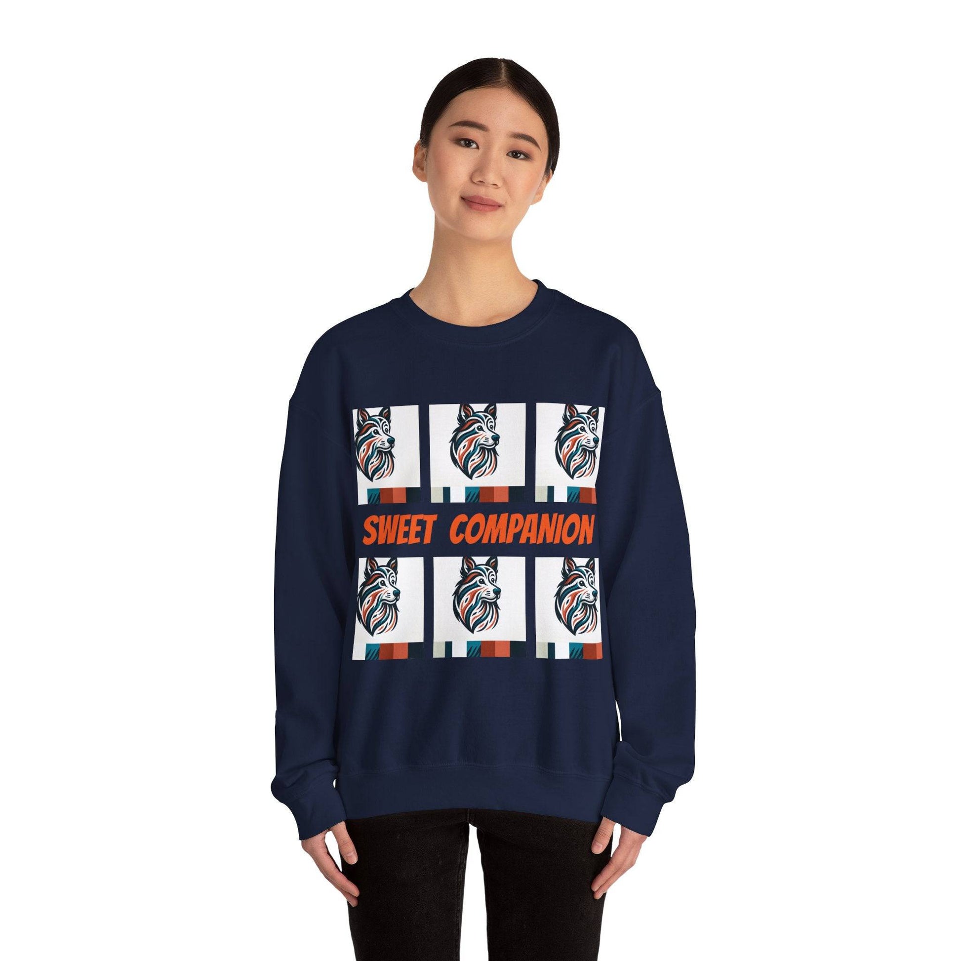 Sweet Companion Unisex Heavy Blend Fox ™ Crewneck Sweatshirt - Zion Legend Fashions