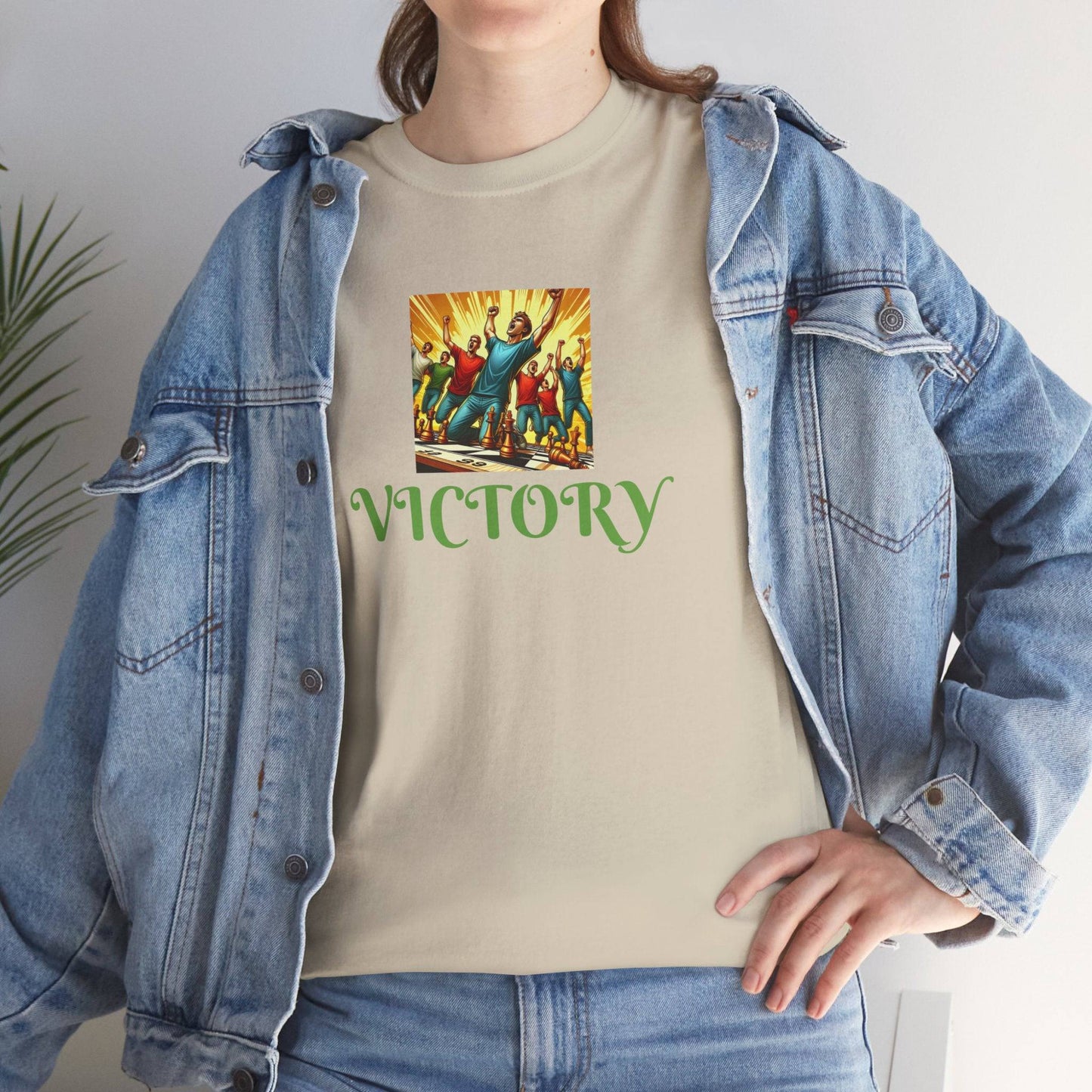 Victory Unisex Heavy Cotton Tee - Zion Legend Fashions