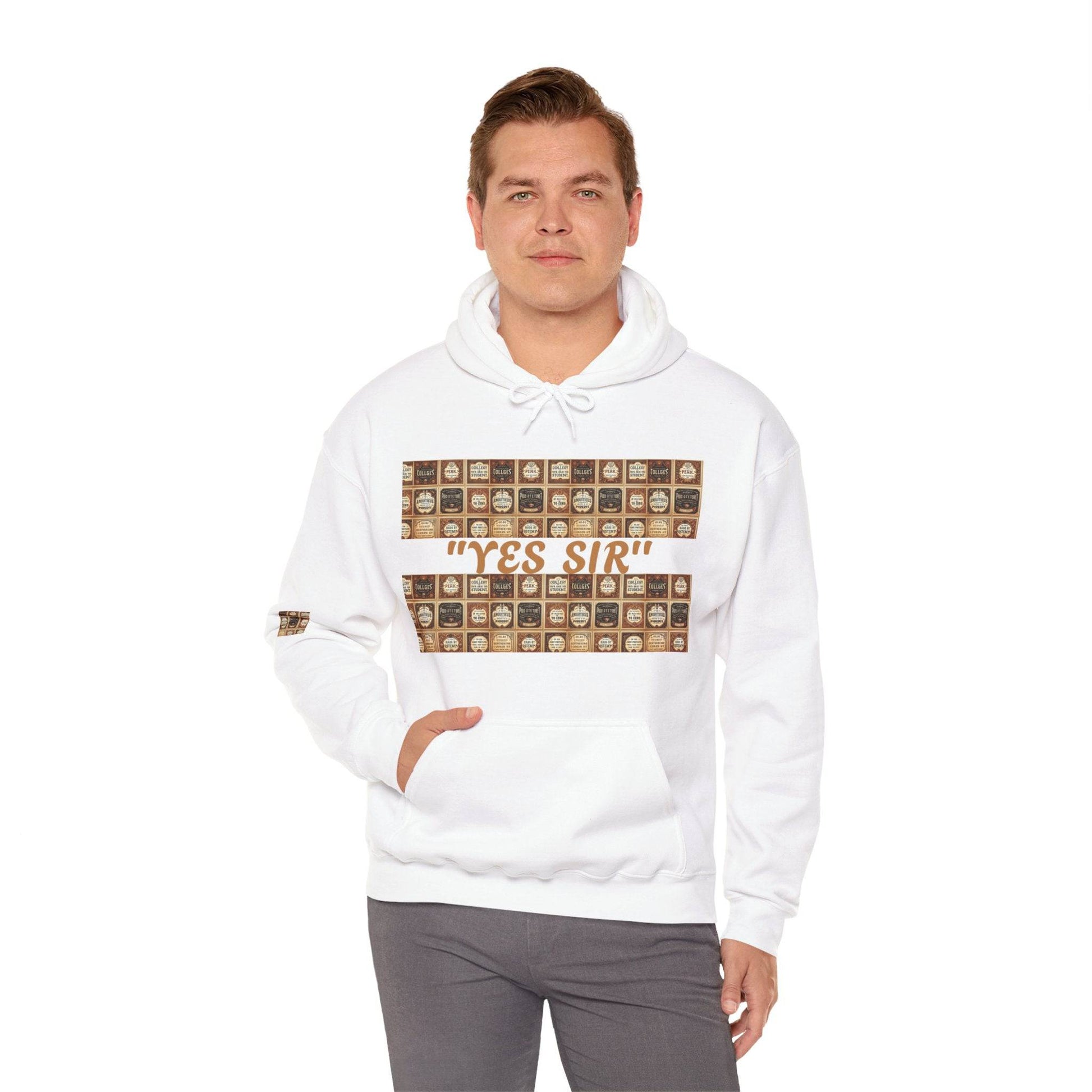 Yes Sir Unisex Heavy Blend™ Hooded Sweatshirt - Zion Legend Fashions