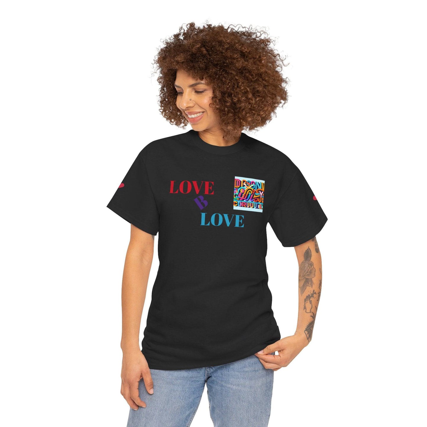 Love B Love  Unisex Heavy Cotton Tee Shirts For a Sunny colourful summer  . - Zion Legend Fashions