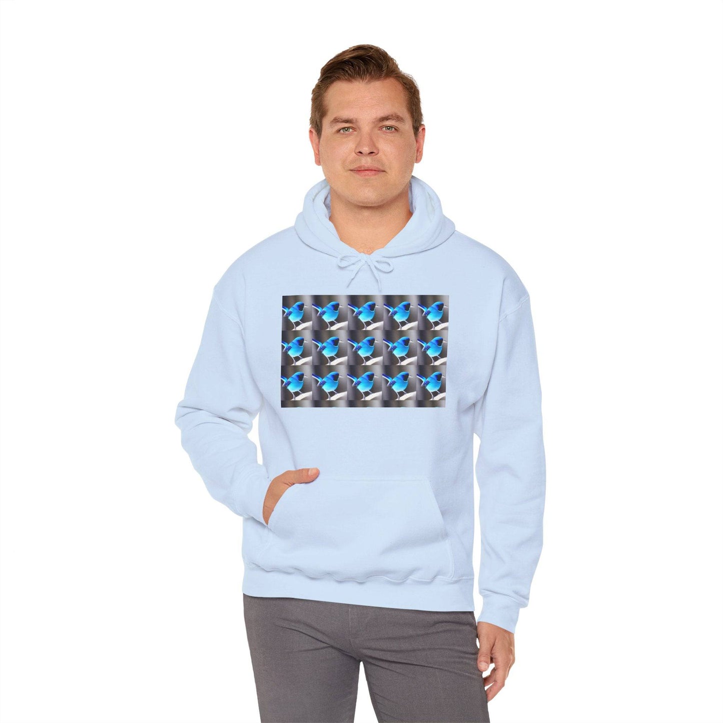 Blue Bird Unisex Heavy Blend™ Hooded Sweatshirt - Zion Legend Fashions