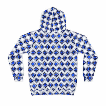 ZLF Blue Square Fashion Children's  Hoodie - Zion Legend Fashions