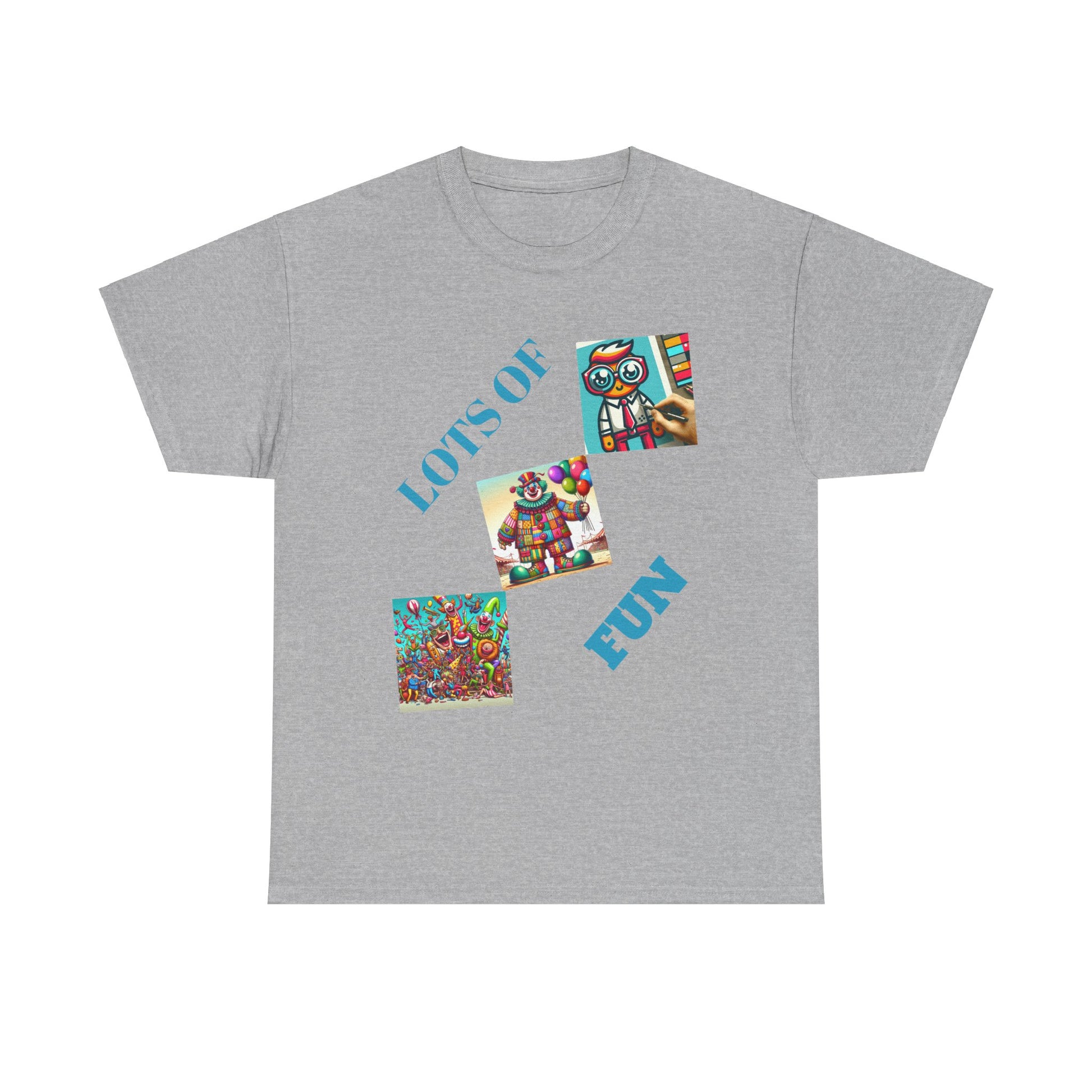 Lots of Fun Unisex  Heavy US Cotton T-Shirt - Zion Legend Fashions