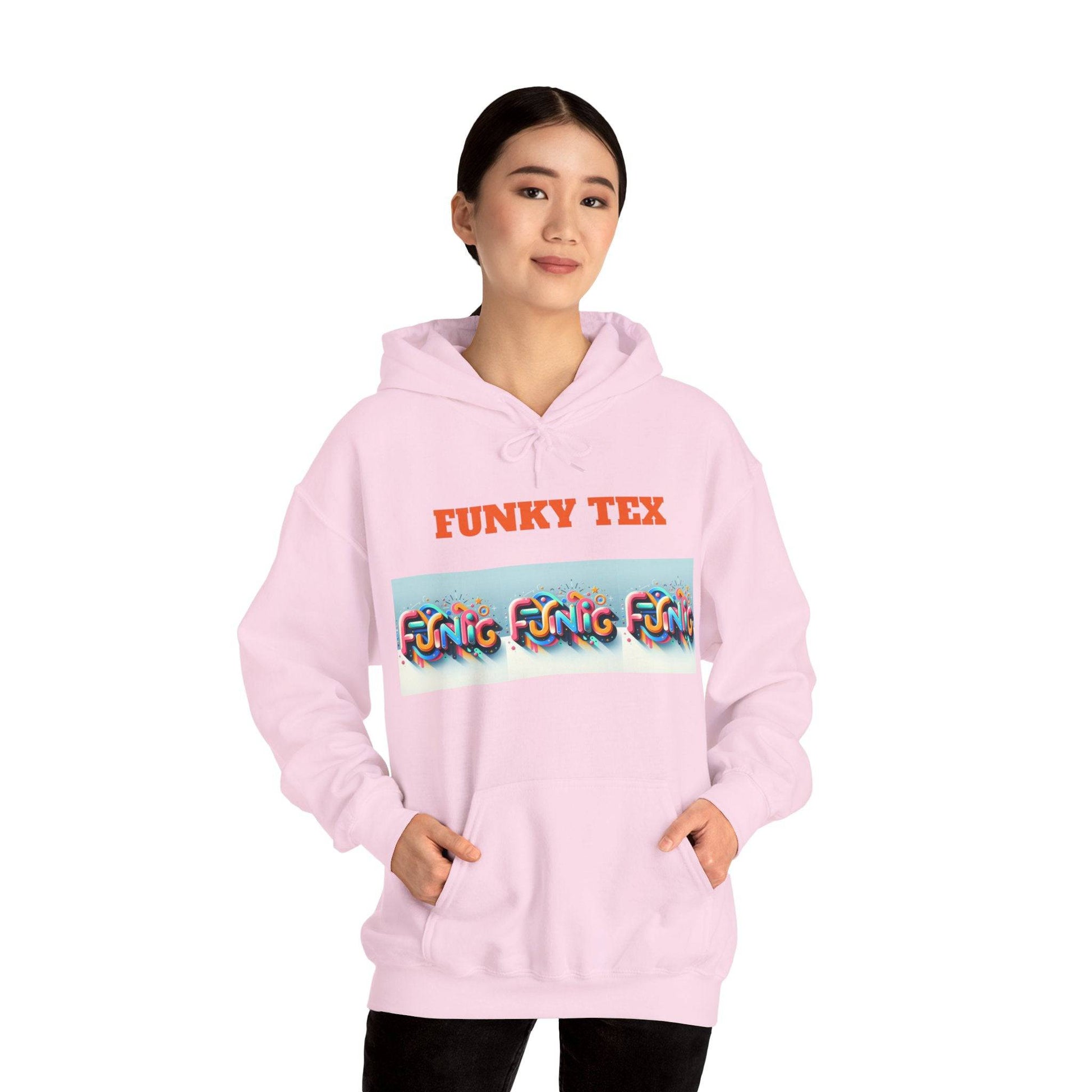 Funky Tex Unisex Heavy Blend™ Hooded Sweatshirt - Zion Legend Fashions