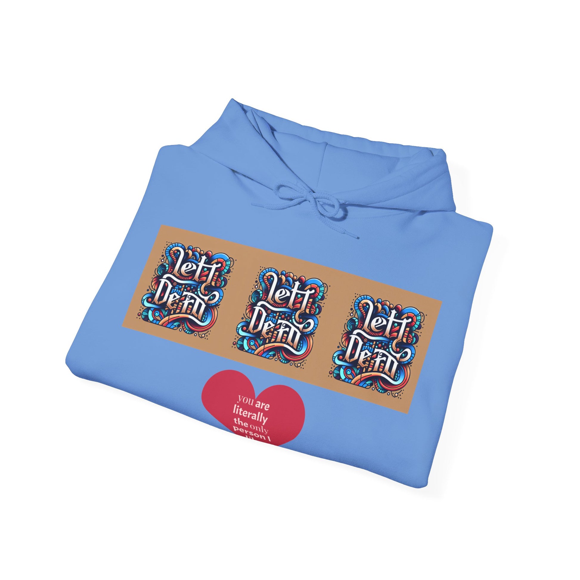 Funky Lett Unisex Heavy Blend™ Hooded Sweatshirt - Zion Legend Fashions