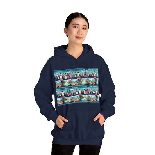Cultural colourful Unisex Heavy Blend™ Hooded Sweatshirt - Zion Legend Fashions