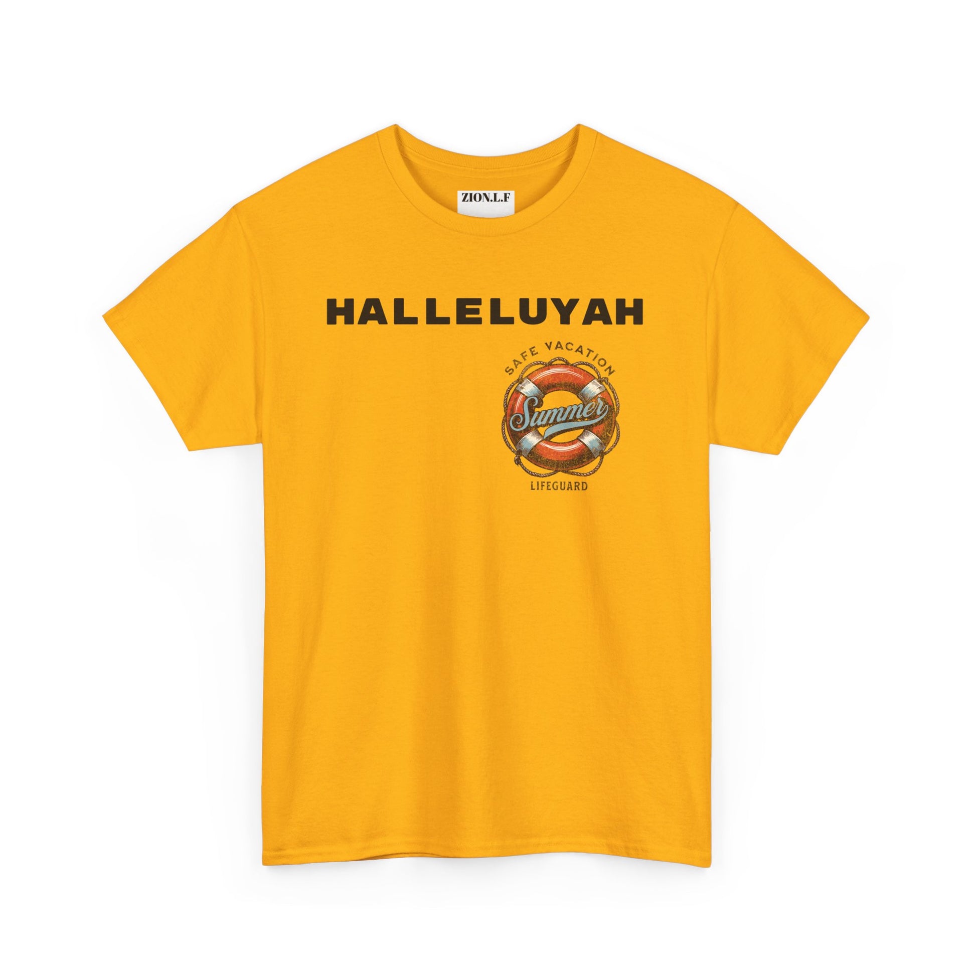 Halleluyah Safe Vacation  Unisex Heavy Cotton Tee Shirt - Zion Legend Fashions