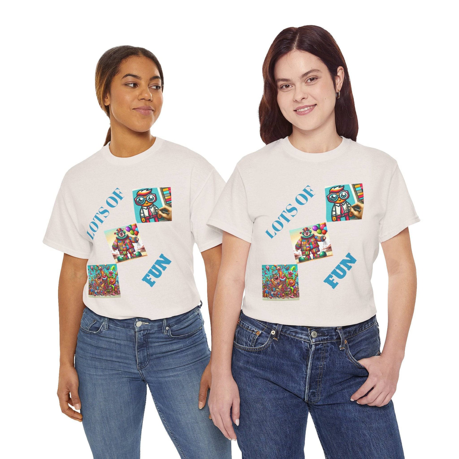 Lots of Fun Unisex  Heavy US Cotton T-Shirt - Zion Legend Fashions