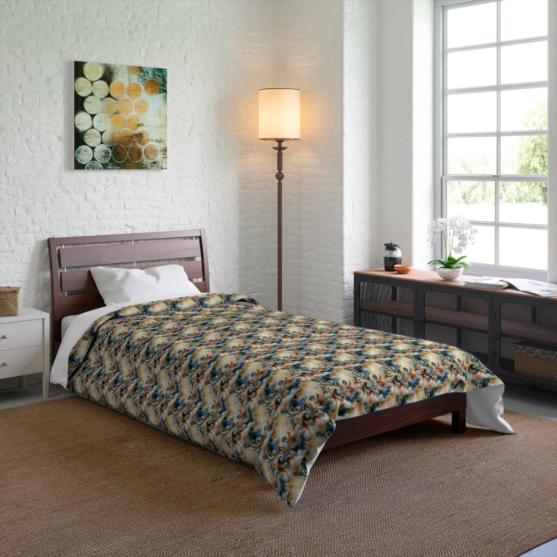 Beautiful Comforter available in 4 Sizes  -  Only available in USA - Zion Legend Fashions