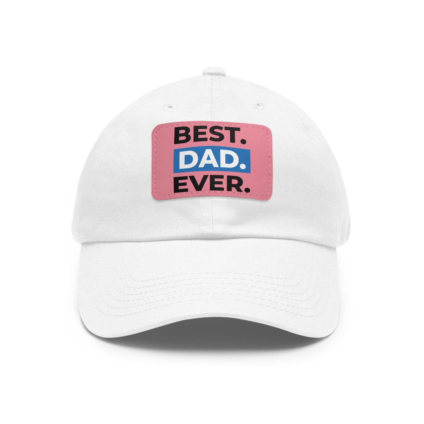 Dad Hat with Leather Patch (Rectangle)  -  Available USA Only - Zion Legend Fashions