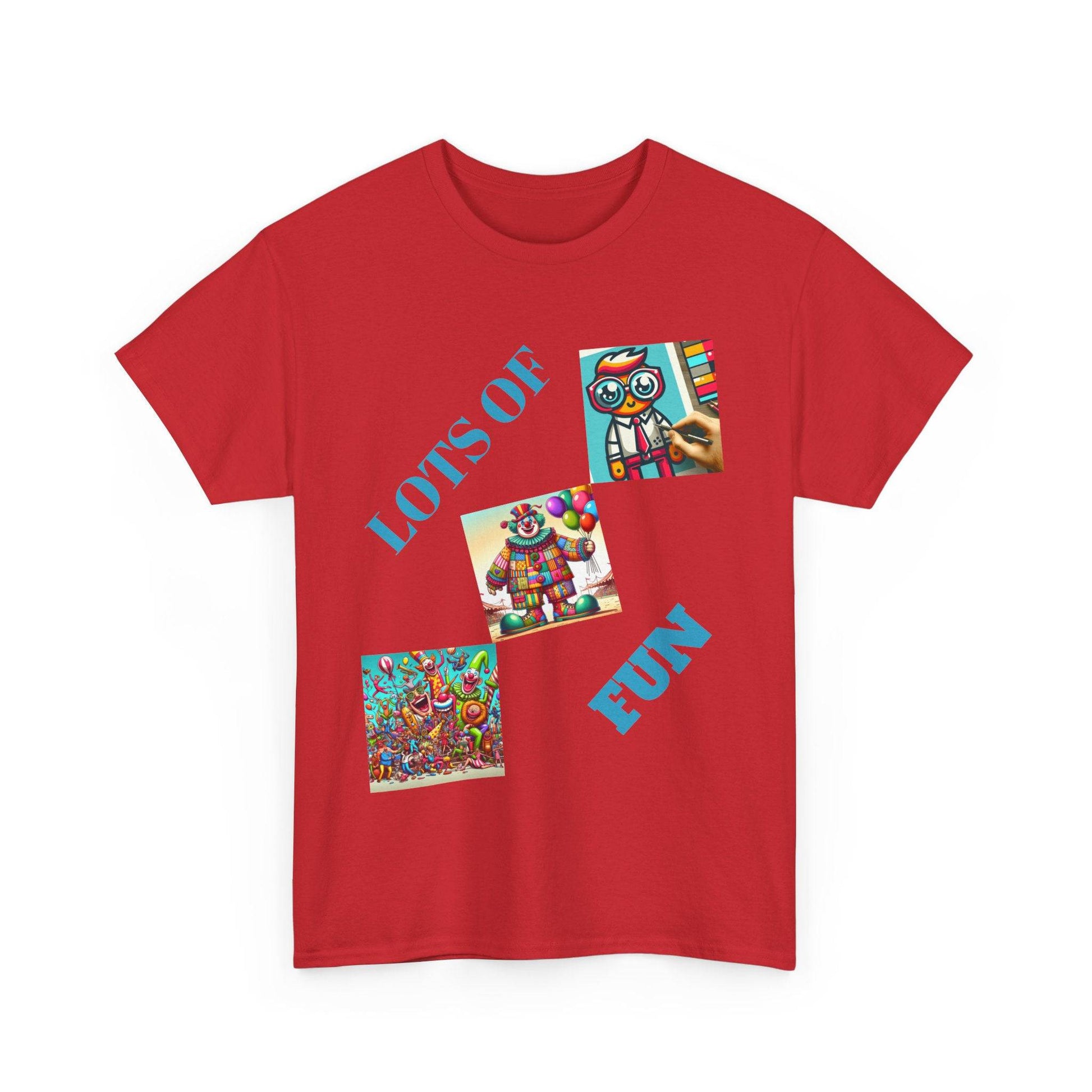 Lots of Fun Unisex  Heavy US Cotton T-Shirt - Zion Legend Fashions