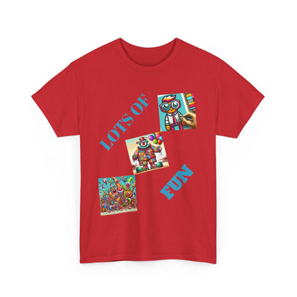 Lots of Fun Unisex  Heavy US Cotton T-Shirt - Zion Legend Fashions