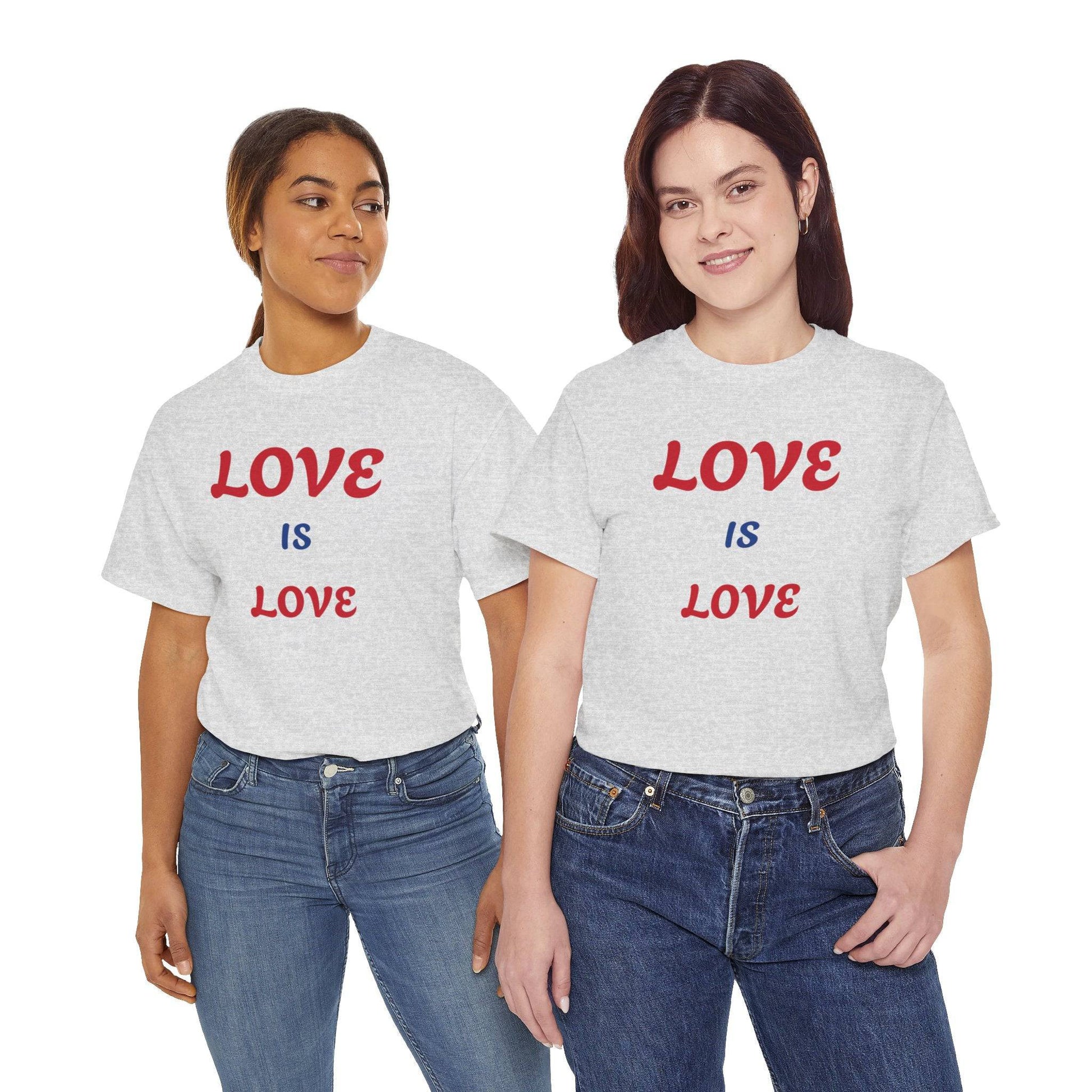 Love is Love  Heavy Cotton Tee - Zion Legend Fashions