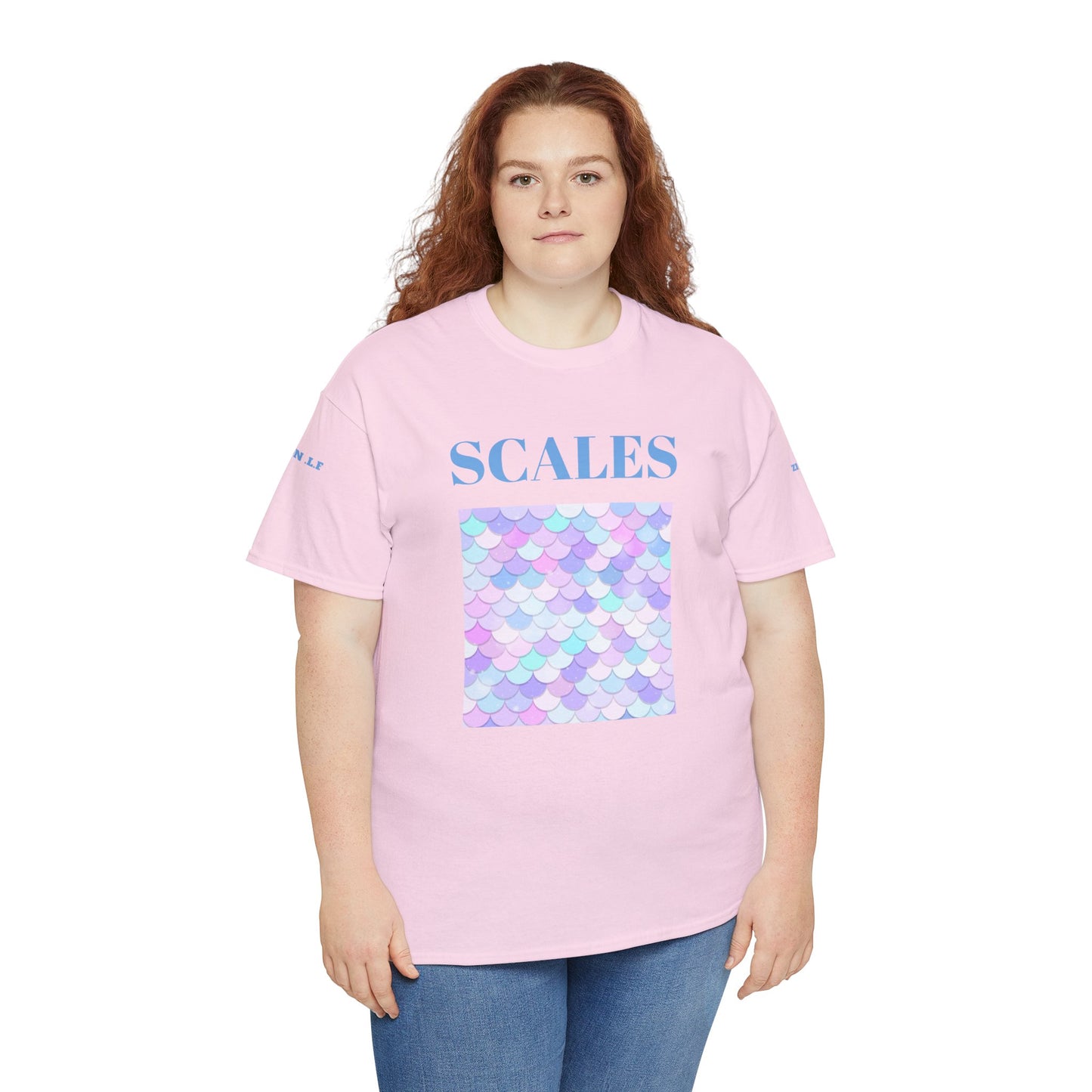 Vivacious Scales Unisex Heavy 100% Cotton Tee - Zion Legend Fashions
